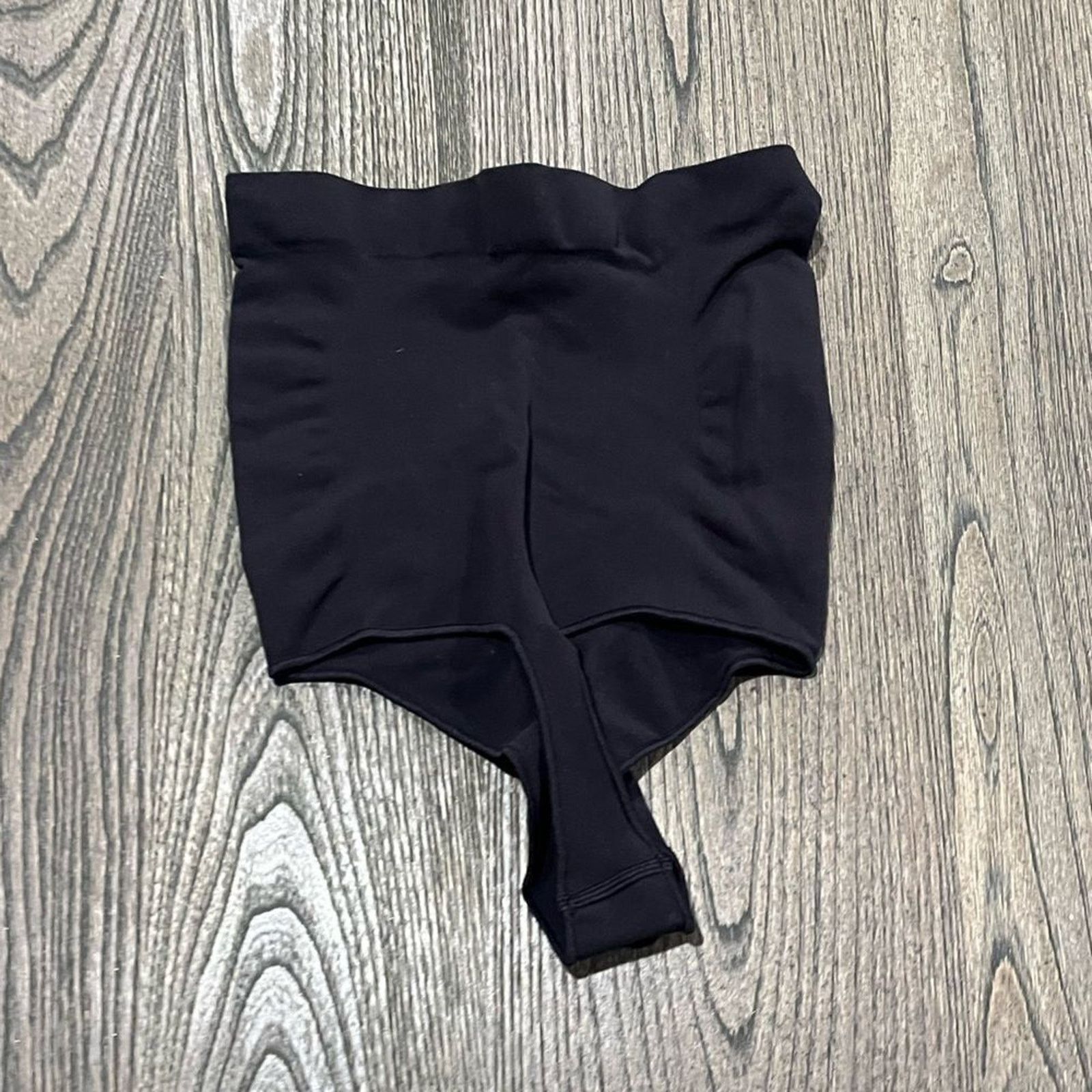 SKIMS NWOT Skims Thong Body Tummy Shaprewear Ruching Black 2XL/3XL Size ONE SIZE - 3 Thumbnail