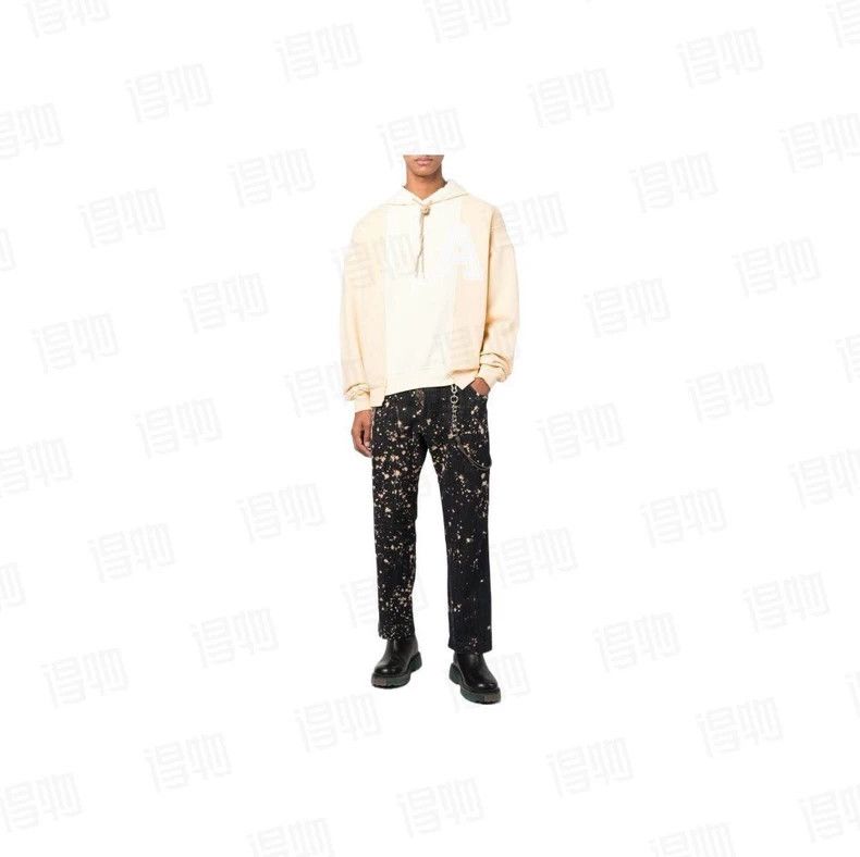 Song For The Mute Song For The Mute washed tie-dye denim pant Size US 32 / EU 48 - 8 Thumbnail