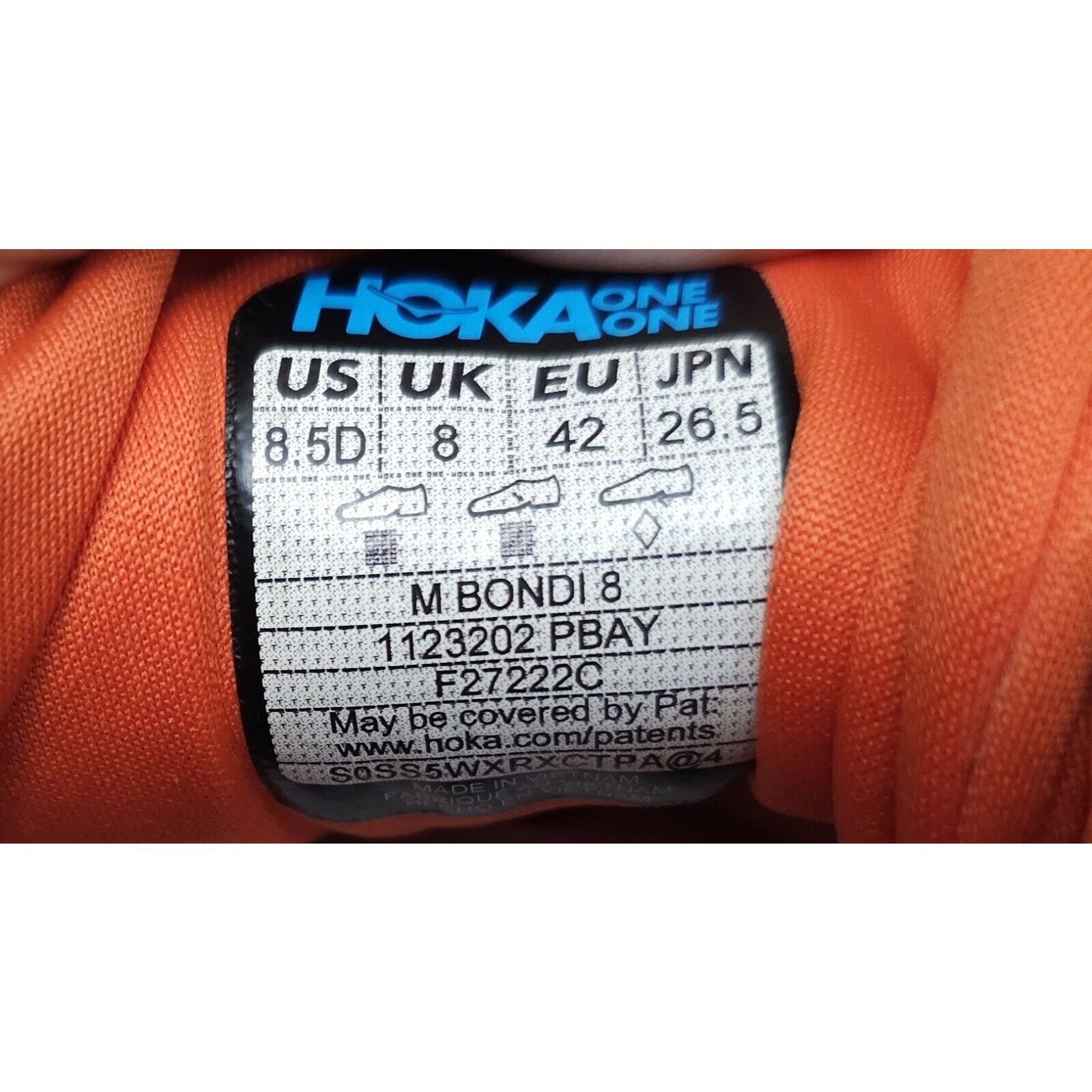 Hoka Hoka One One Bondi 8 Puffin's Bill Amber Yellow 8.5 D Size US 8 / EU 41 - 12 Thumbnail