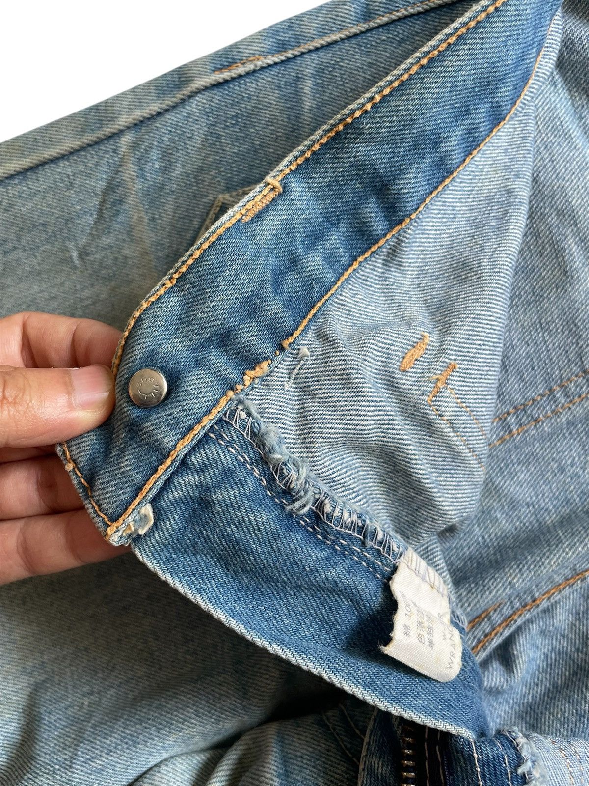 Vintage × Wrangler Vintage Wrangler Bushpant Bellbottom Jeans Size US 29 - 7 Thumbnail