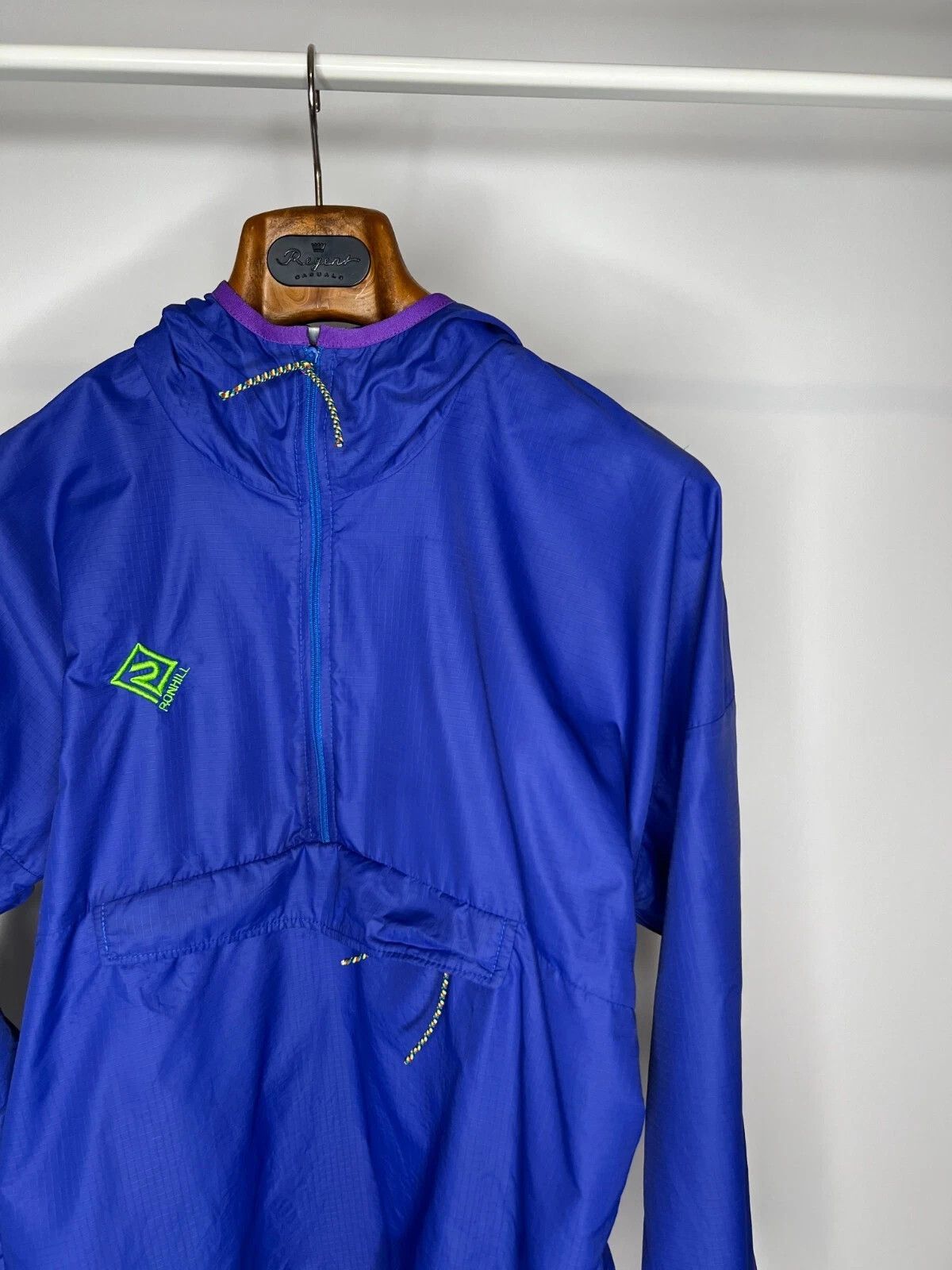 Other Ronhill Lightweight Windrunner Blue Nylon Jacket Anorak Size US S / EU 44-46 / 1 - 3 Thumbnail