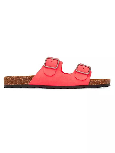 o1bcso1str0125 Sandal in Red & Brown