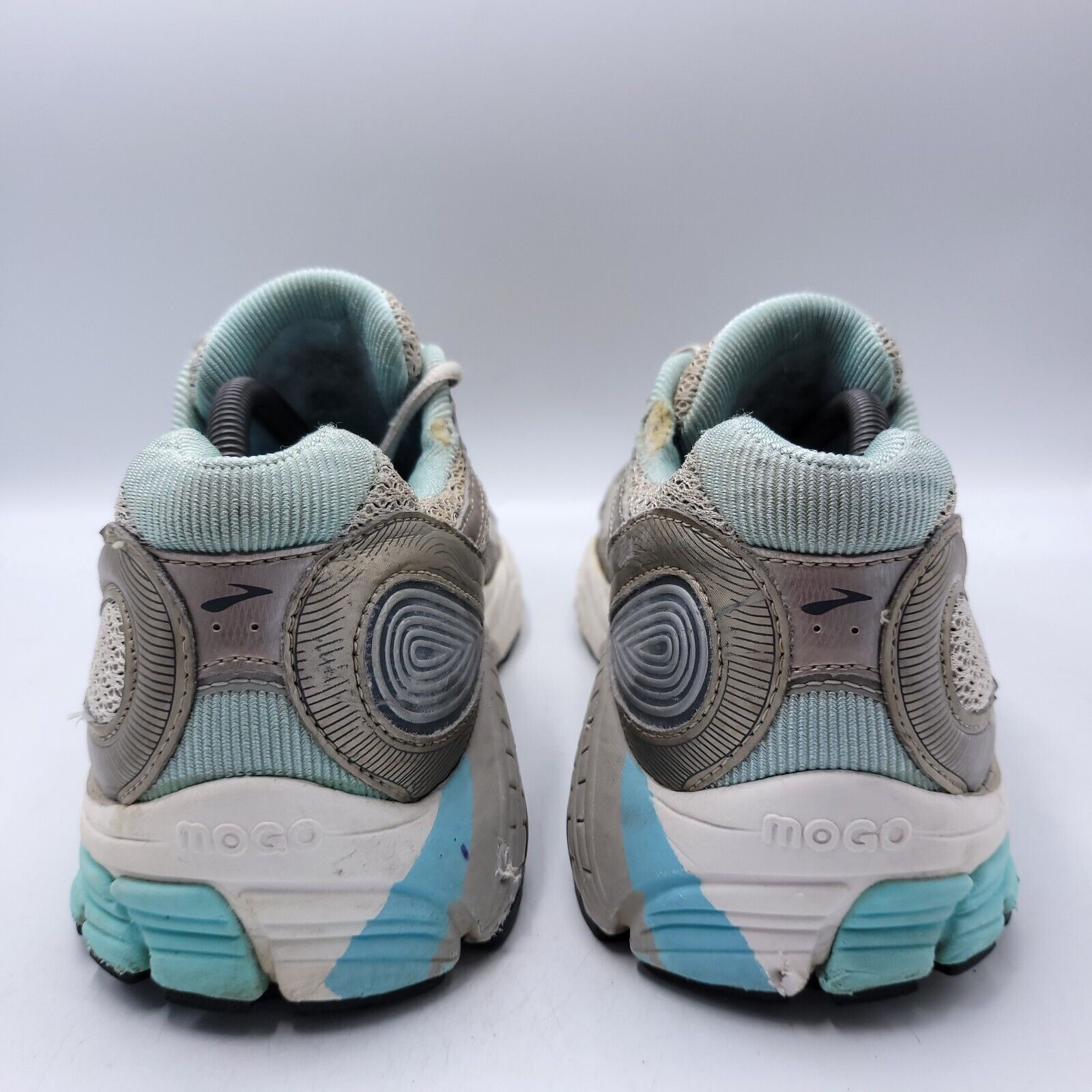 Brooks Brooks Ariel 1 Shoe Womens Size 11.5 1201162B548 White Blue Size US 11.5 / IT 41.5 - 3 Thumbnail