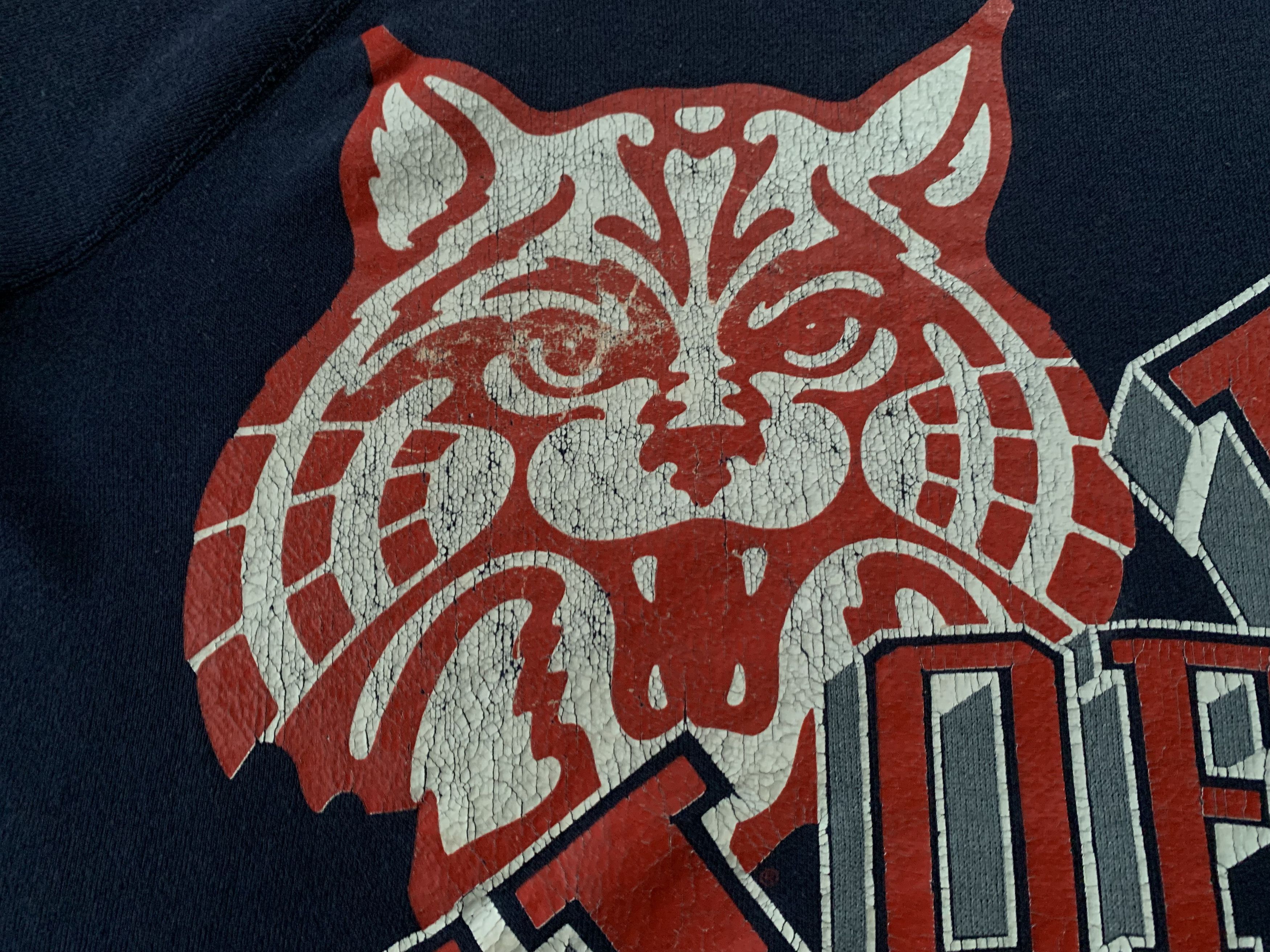 Vintage Vintage U of A Arizona Wild Cats Printed Sweatshirt Size US M / EU 48-50 / 2 - 7 Thumbnail