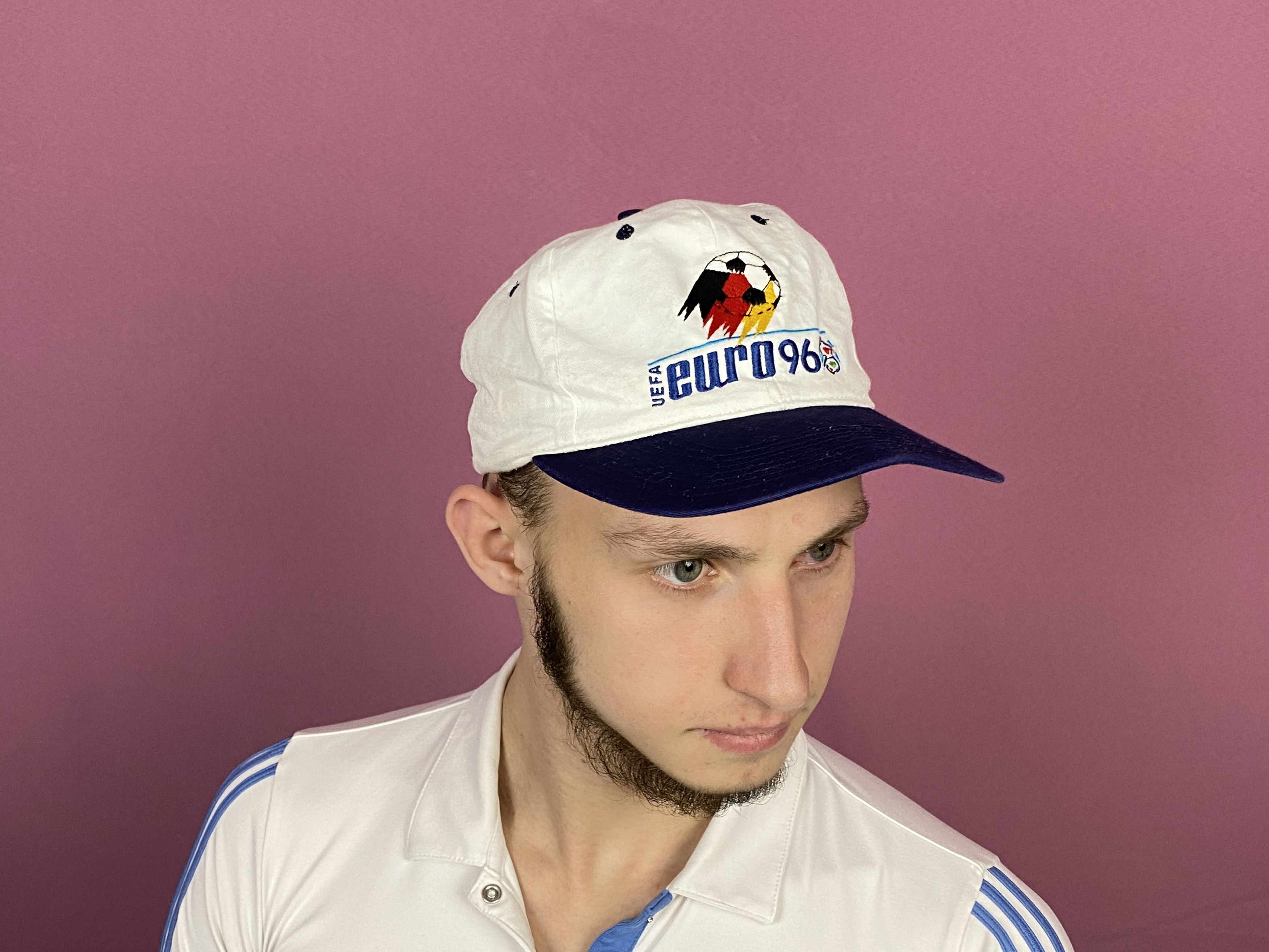 UEFA × Vintage 1996 UEFA Euro Vintage Men's Vintage Germany National Cap Size ONE SIZE - 3 Thumbnail