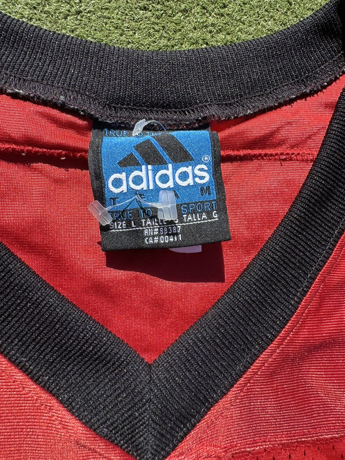 Adidas × NFL × Vintage 1998 Tampa Bay Buccaneers Warren Sapp Vintage Adidas Jersey Size US L / EU 52-54 / 3 - 7 Thumbnail