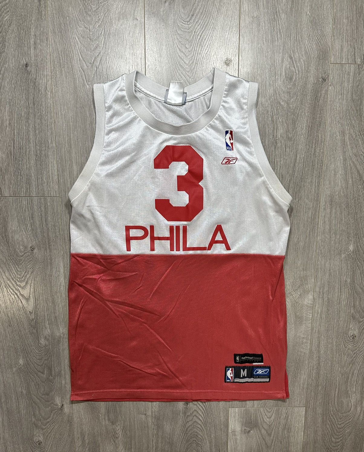 NBA × Reebok × Vintage Allen Iverson Philadelphia 76ers Reebok Vintage Phila Jersey Size US M / EU 48-50 / 2 - 1 Thumbnail