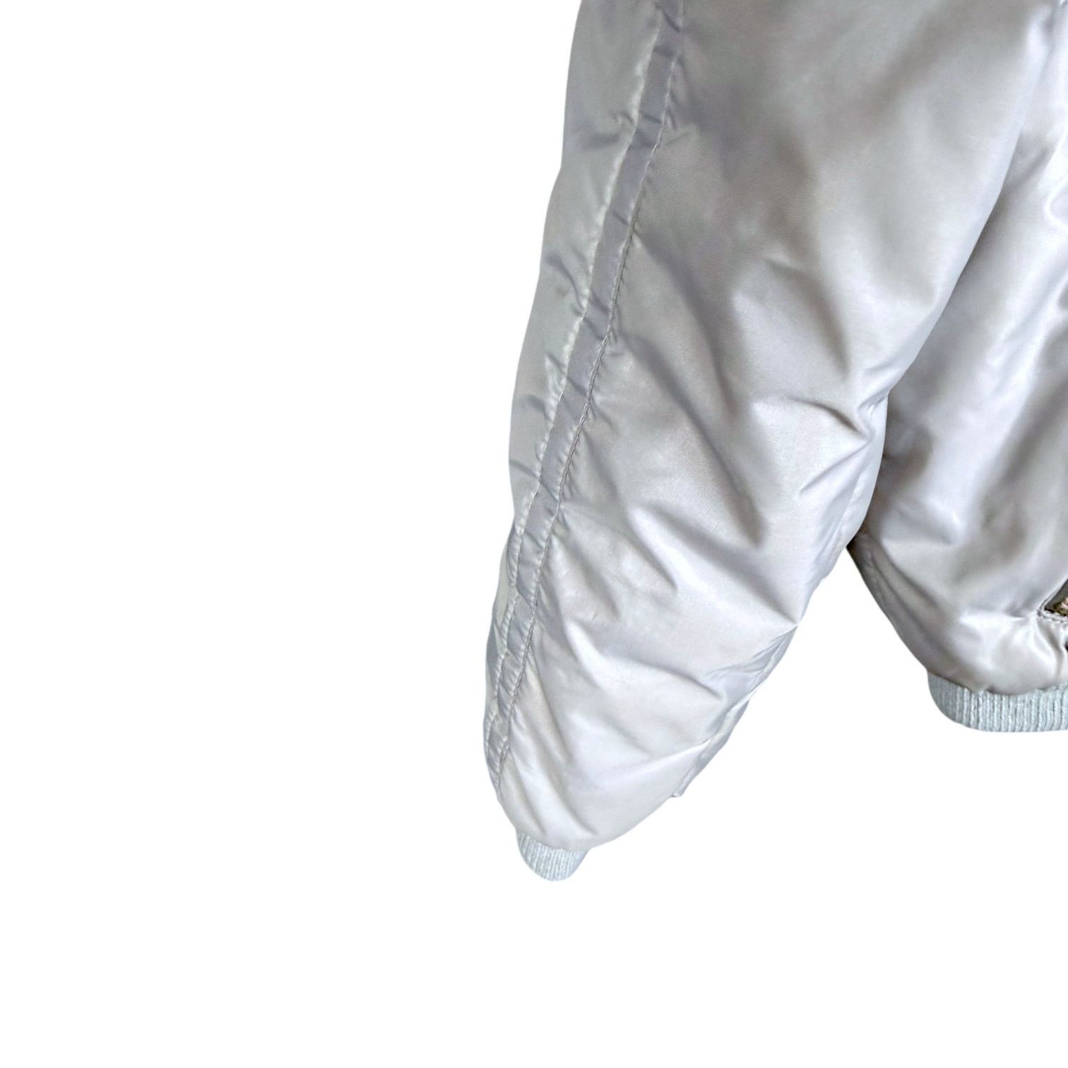 Gildan Vtg 80s Beatrice Racing Upstream Nylon Bomber Jacket - M Size US M / EU 48-50 / 2 - 6 Thumbnail