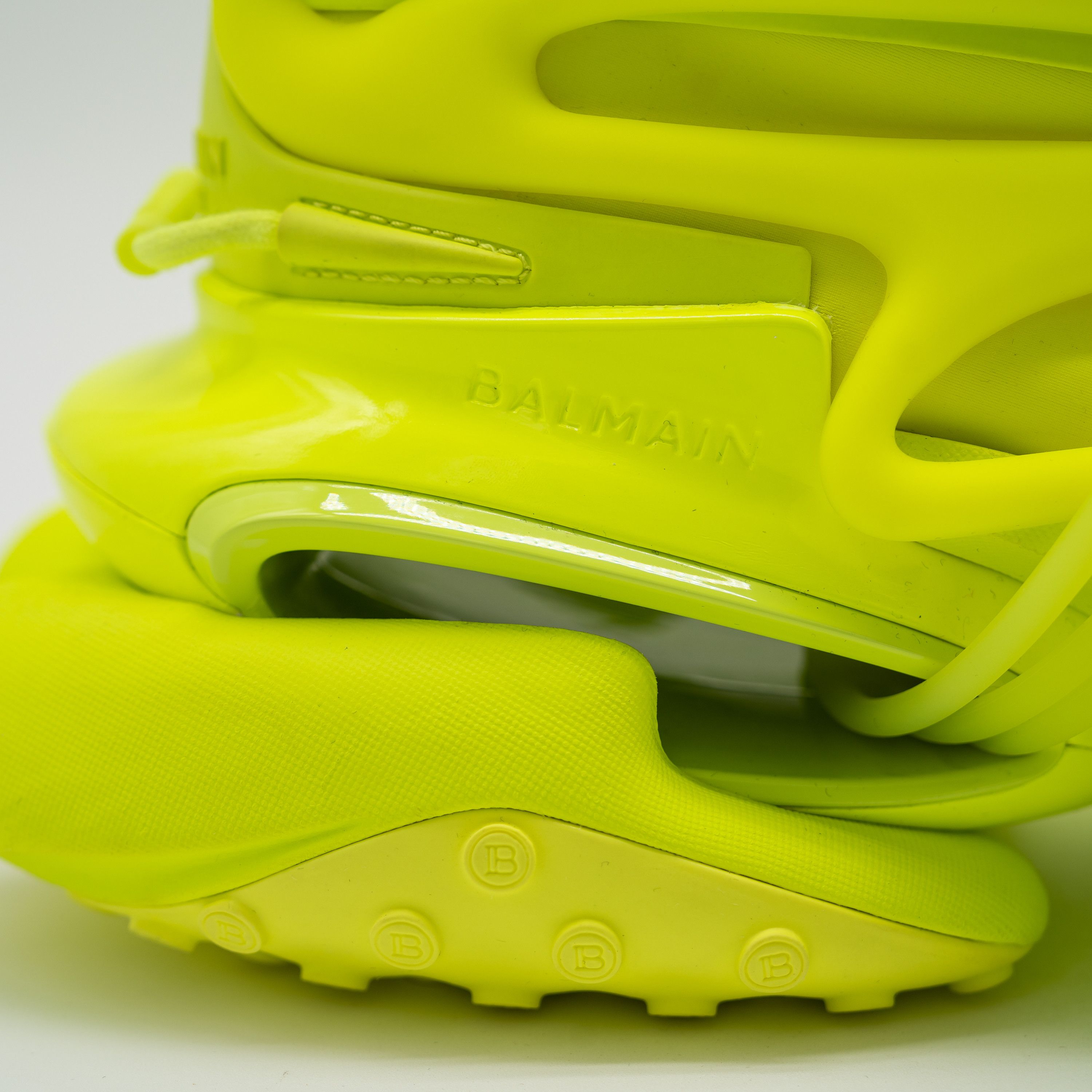 Balmain 45 12 US Balmain Unicorn Neon Green Sneakers Neoprene Size US 12 / EU 45 - 9 Thumbnail