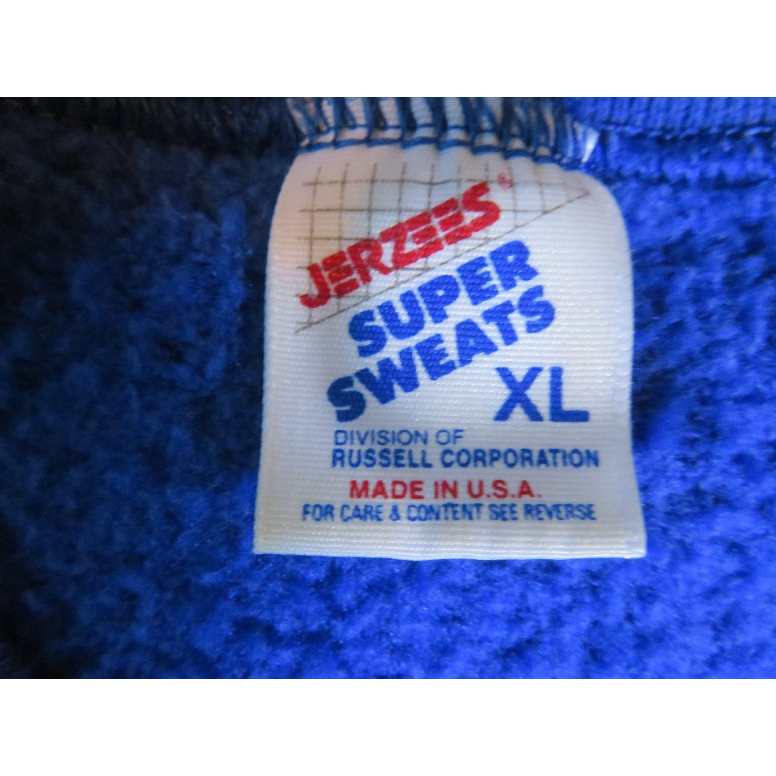 Jerzees Seattle Opera Sweatshirt La Cenerentola Music Blue XL 1990s Size US XL / EU 56 / 4 - 5 Thumbnail