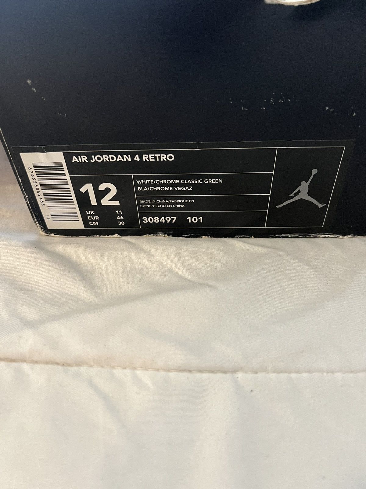Jordan Brand 2004 Air Jordan 4 Retro “Classic Green” Size US 12 / EU 45 - 9 Thumbnail