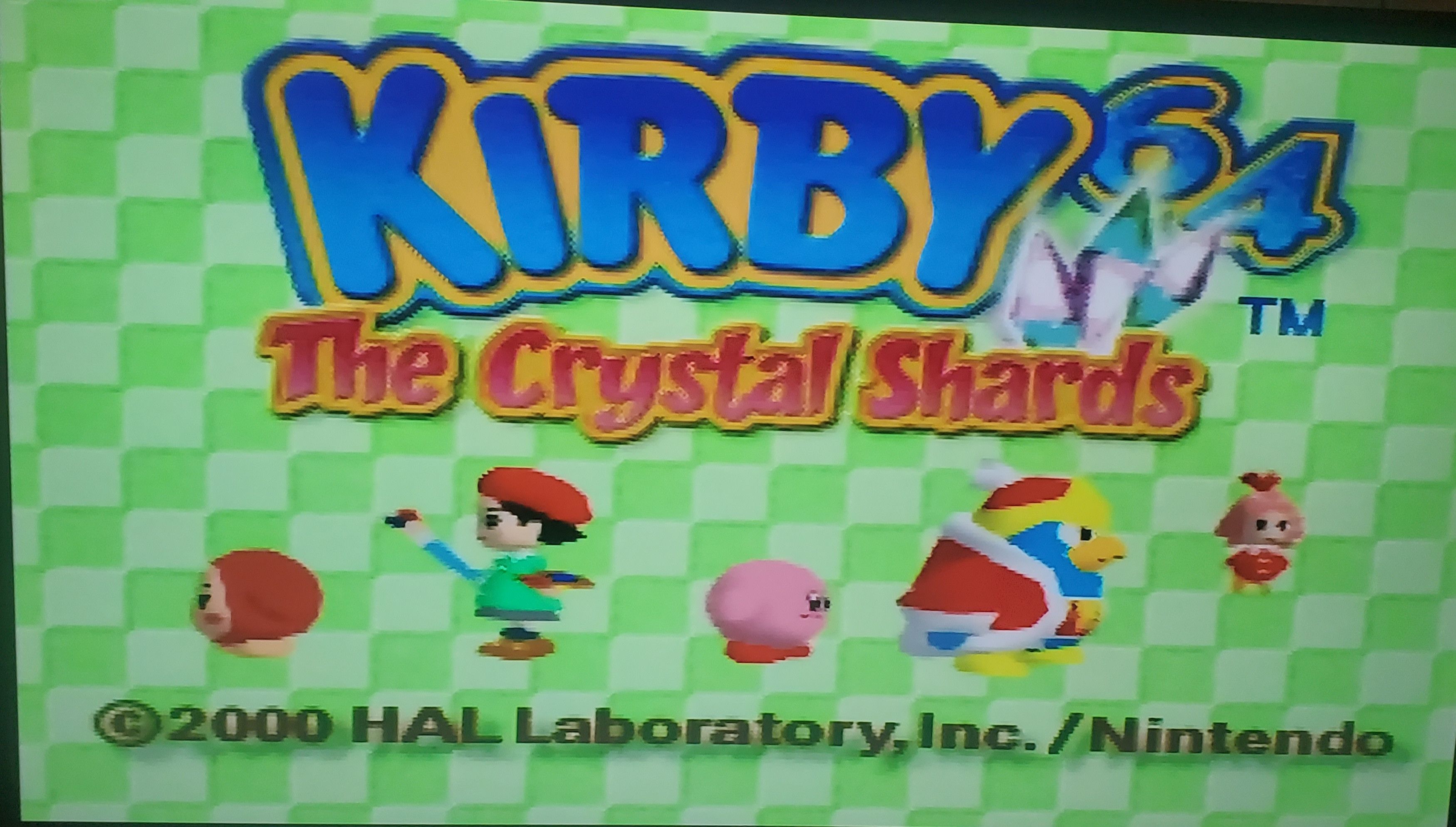 Nintendo Kirby 64 The Crystal Shards N64 Nintendo 64 Video Game Size ONE SIZE - 2 Thumbnail