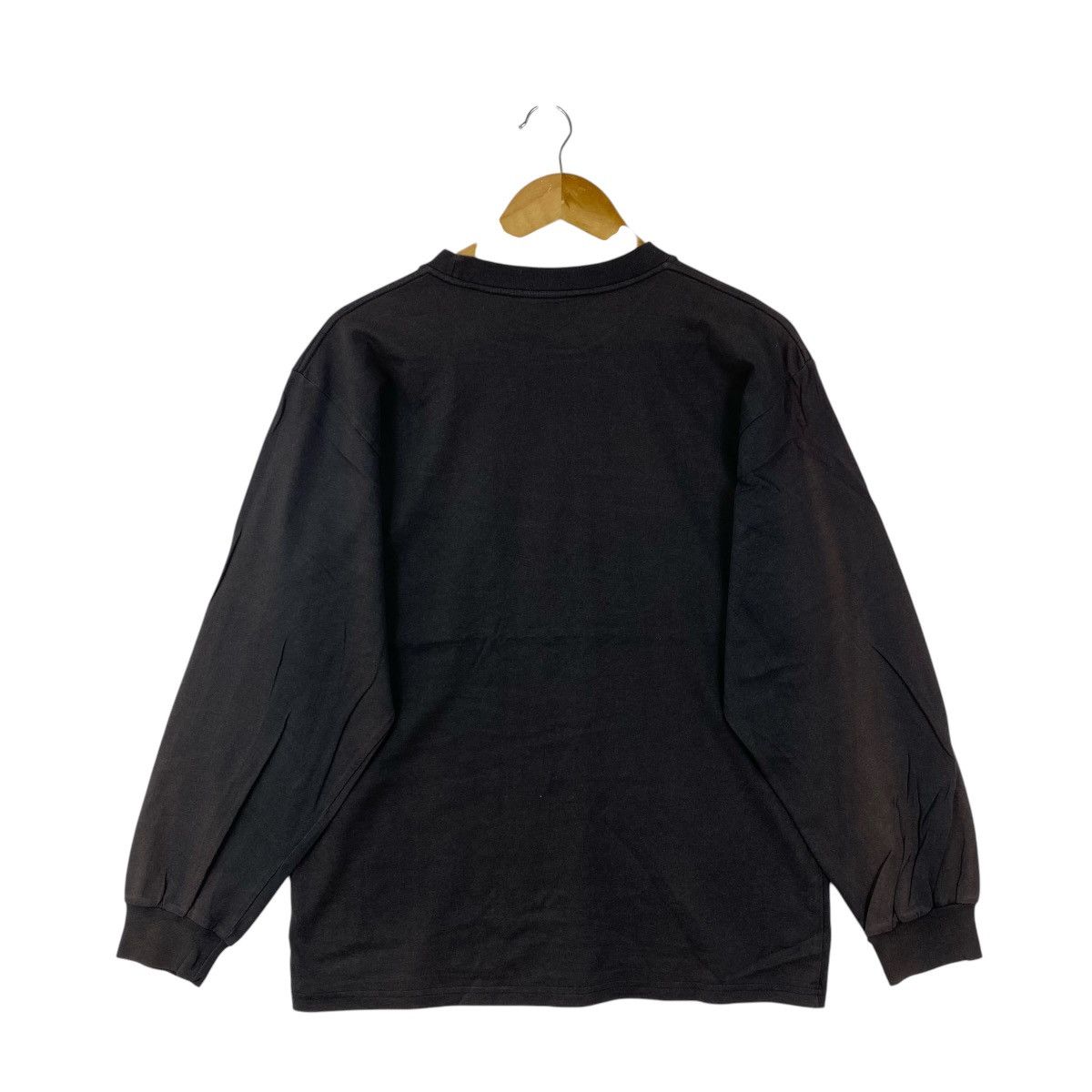 Nike Nike Vintage Mini Swoosh Long Sleeve Tee Black M Size US M / EU 48-50 / 2 - 2 Thumbnail