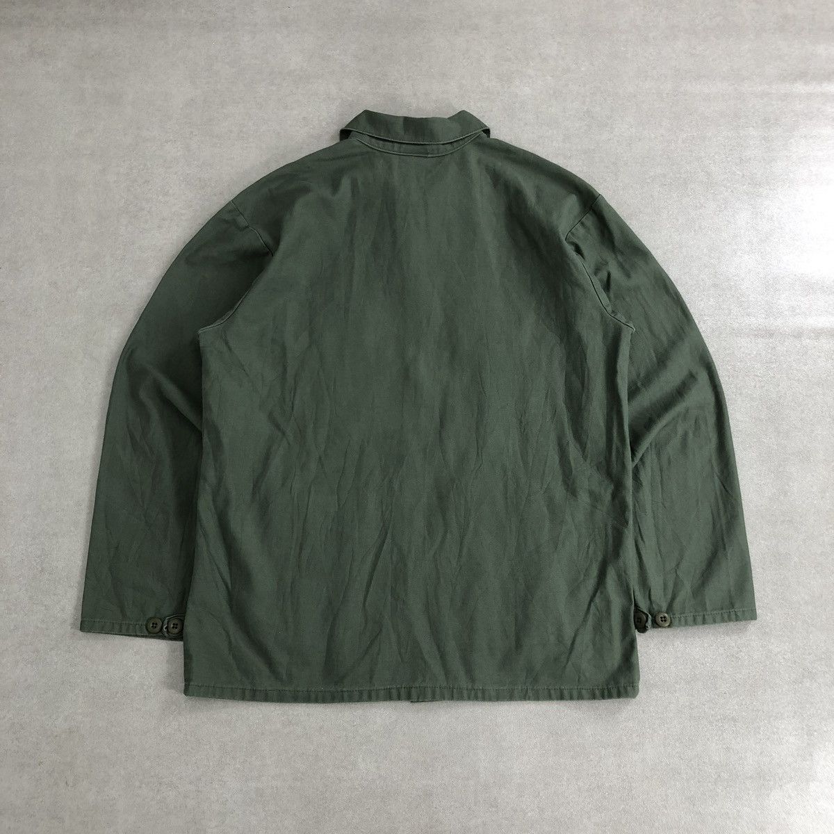 Stan Ray Vintage Stan Ray Military Olive Green Jungle Fatigue Jacket Size US L / EU 52-54 / 3 - 12 Thumbnail