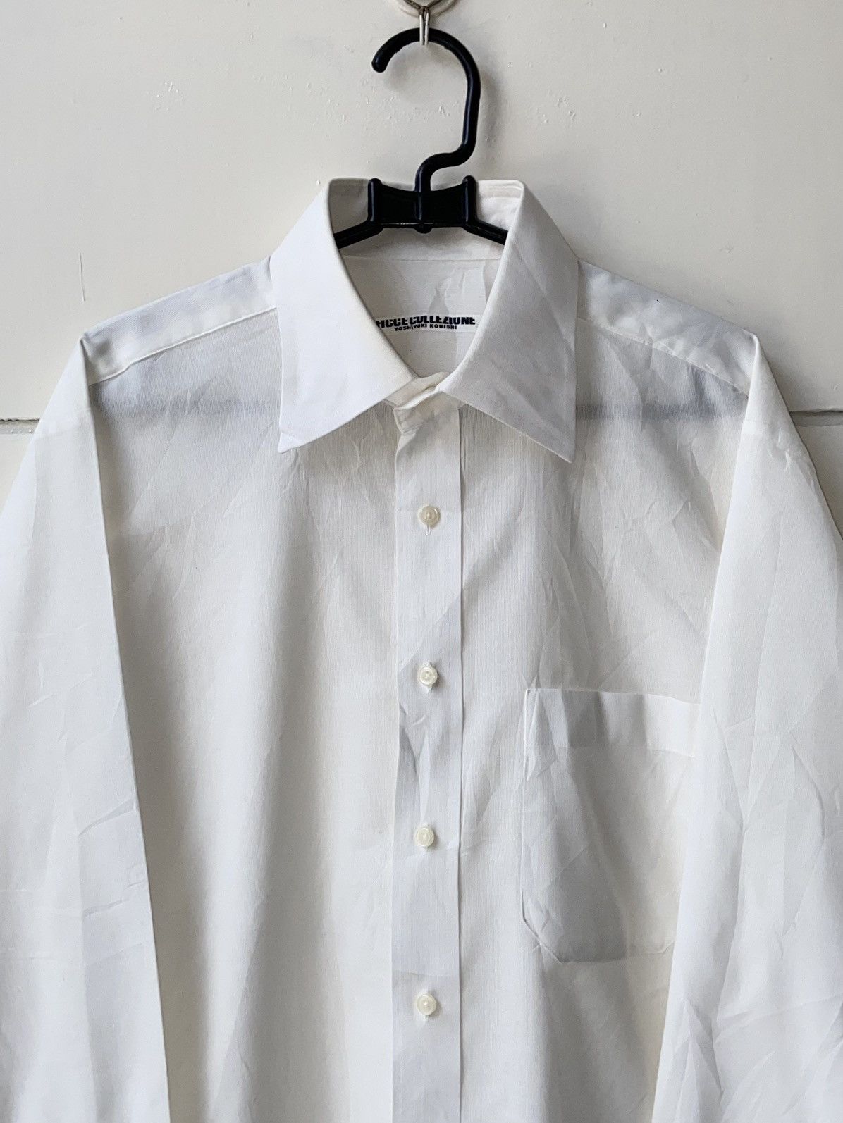 Issey Miyake × Japanese Brand × Yoshiyuki Konishi YOSHIYUKI KONISHI White Shirt Size US S / EU 44-46 / 1 - 3 Thumbnail
