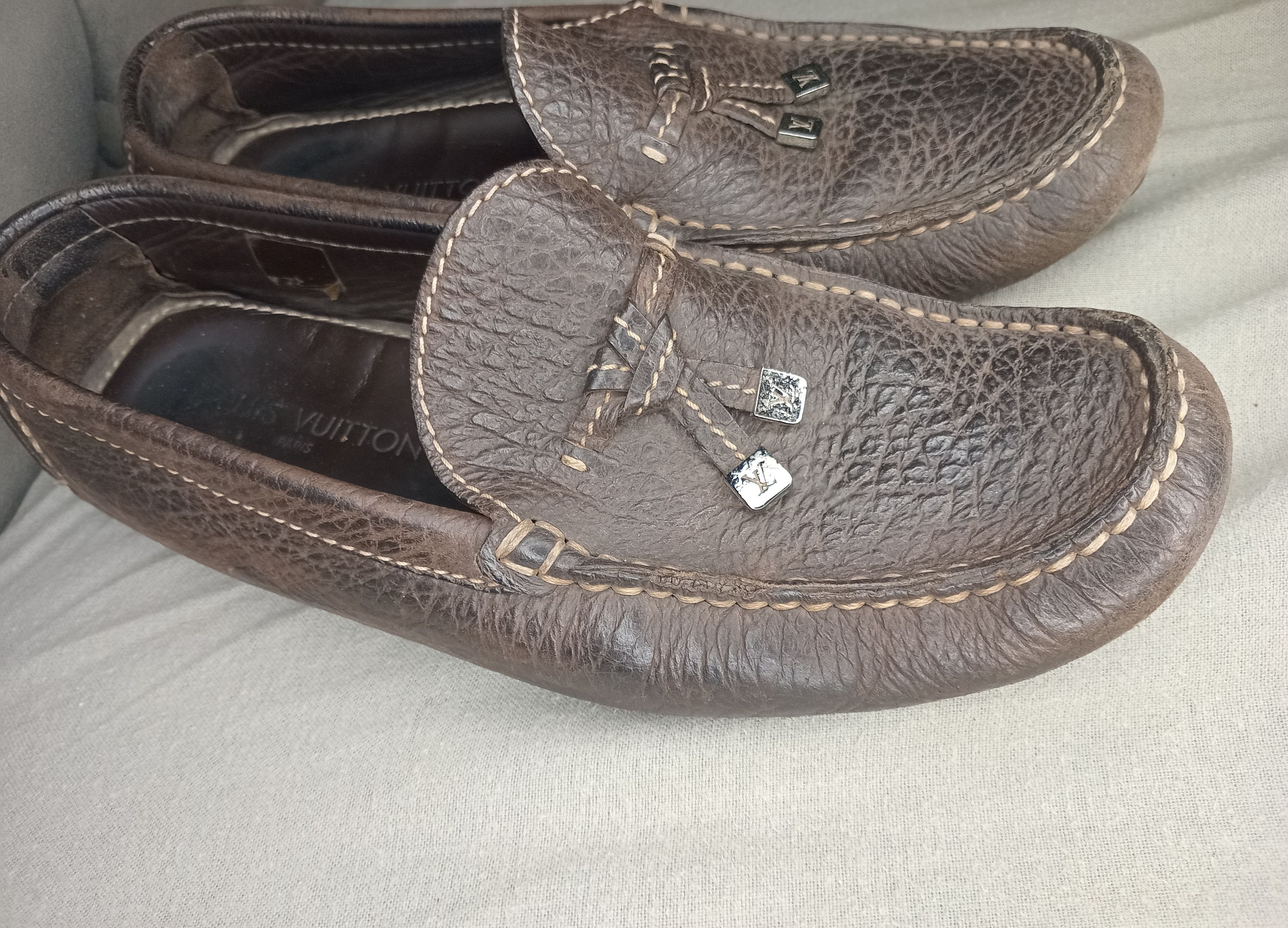 Louis Vuitton Monte Carlo Louis Vuitton Brown Loafers. Size US 8 / EU 41 - 4 Thumbnail