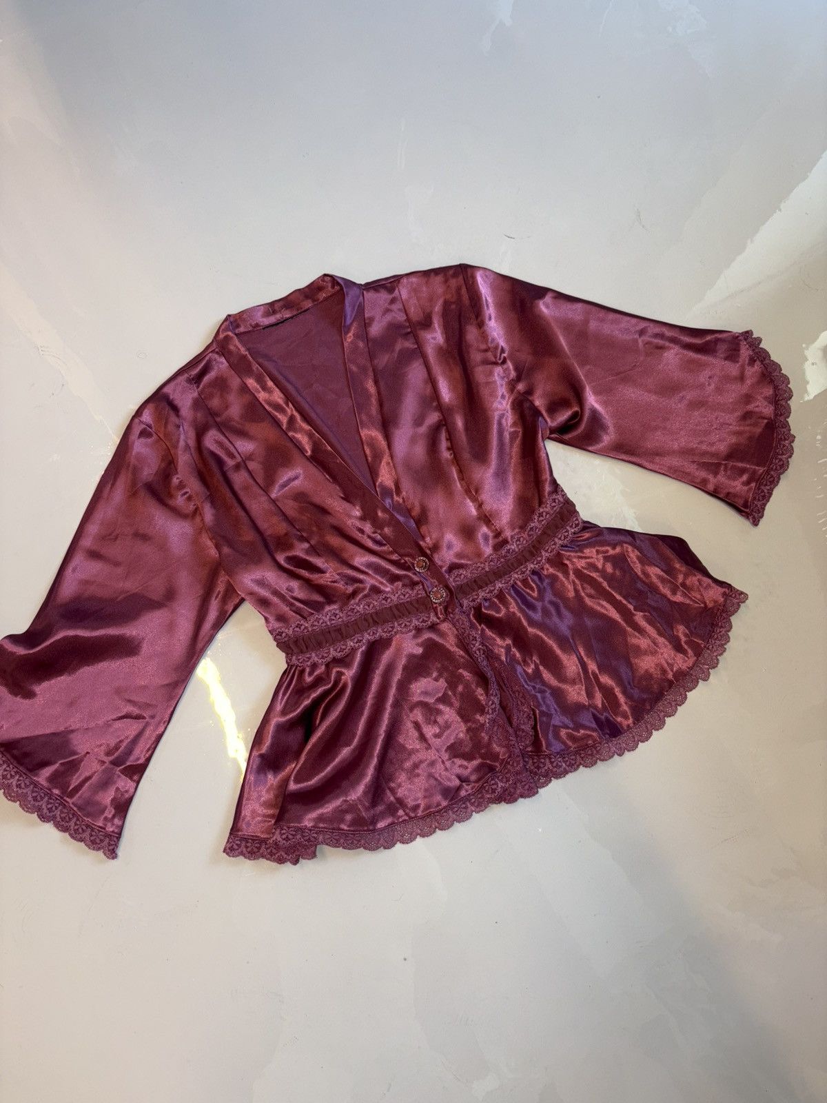 Vintage Y2k bluse Size S / US 4 / IT 40 - 3 Thumbnail