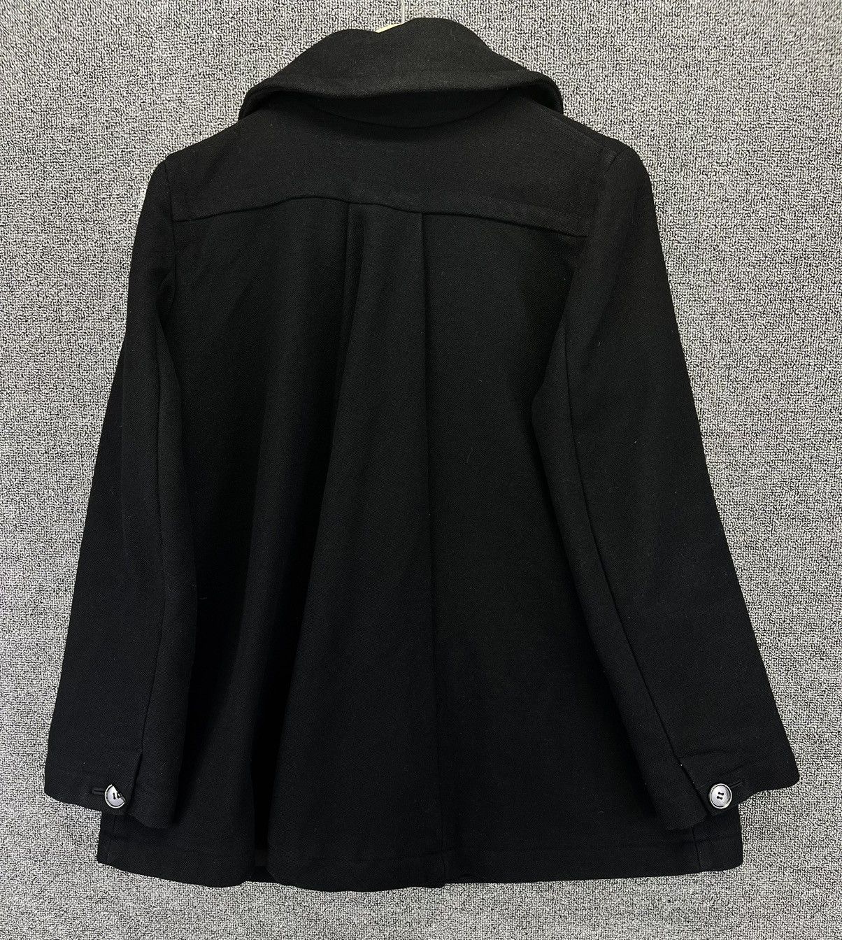 Issey Miyake Vintage Issey Miyake Zucca Black Wool Jacket Size L / US 10 / IT 46 - 10 Thumbnail