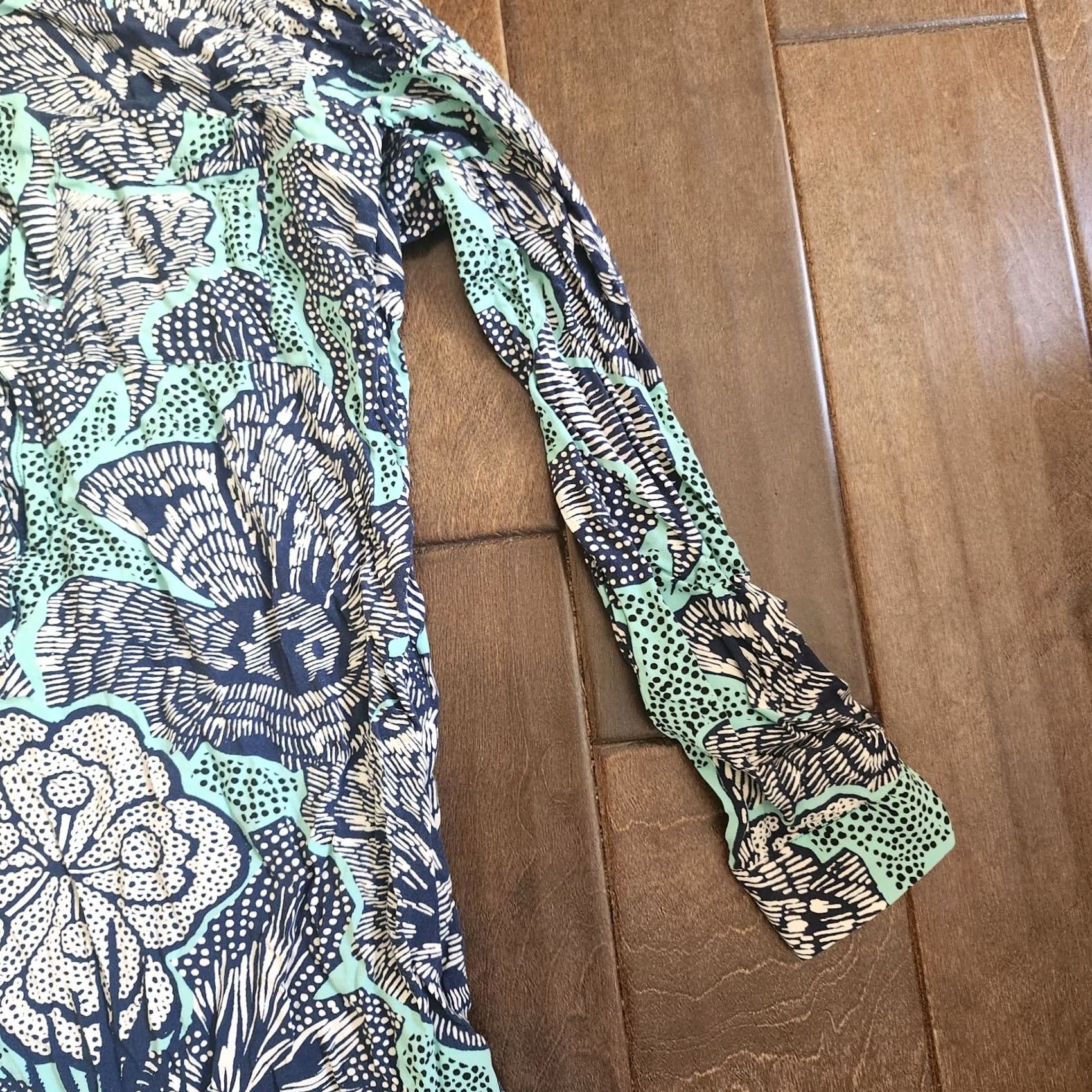 Esprit Esprit Dress Women's Button Long Sleeve Floral Multicolor M Regular Viscose Long Sleeve Shirt? Size M / US 6-8 / IT 42-44 - 6 Thumbnail