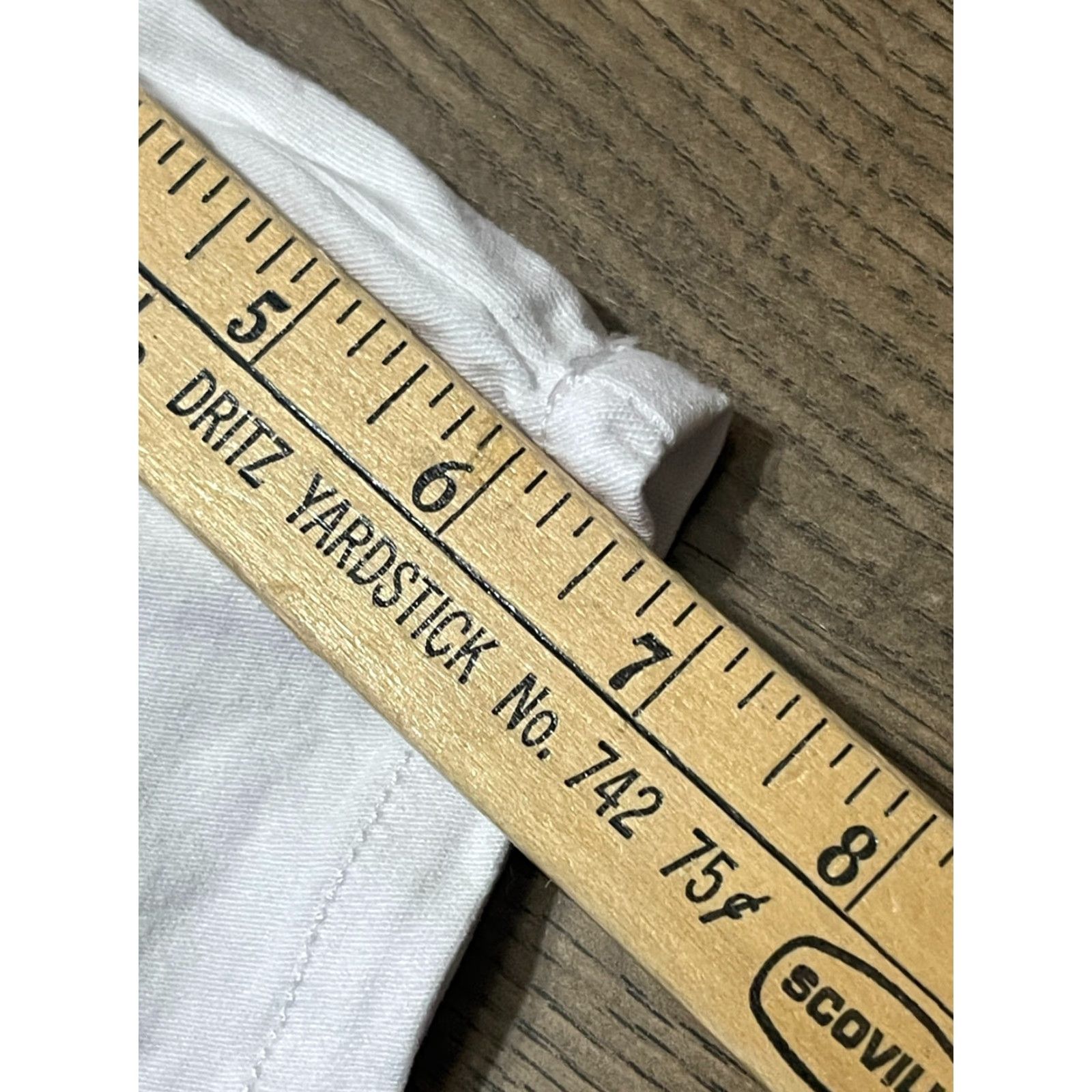 Vintage AND NOW THIS Shorts Men's 31 White Pockets Flat Front Casual Chino Regular Size US 31 - 7 Thumbnail
