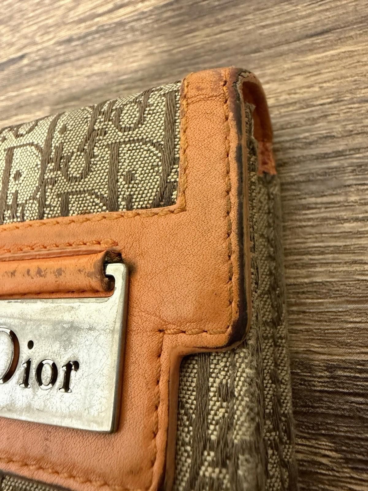 Dior Vintage Christian Dior Sturdy Canvas Leather Cigarette Case Size ONE SIZE - 3 Thumbnail