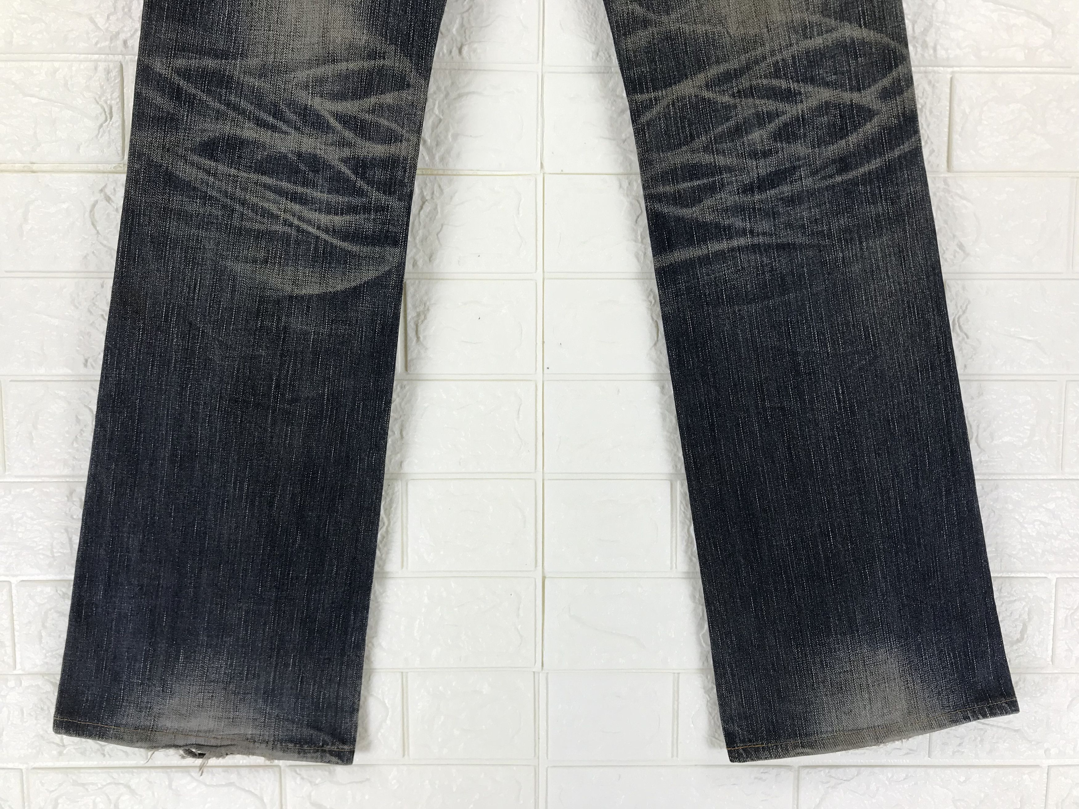 Edwin Vintage Edwin 503 Rusty Washed Flare Jeans Size 27" / US 4 / IT 40 - 8 Thumbnail