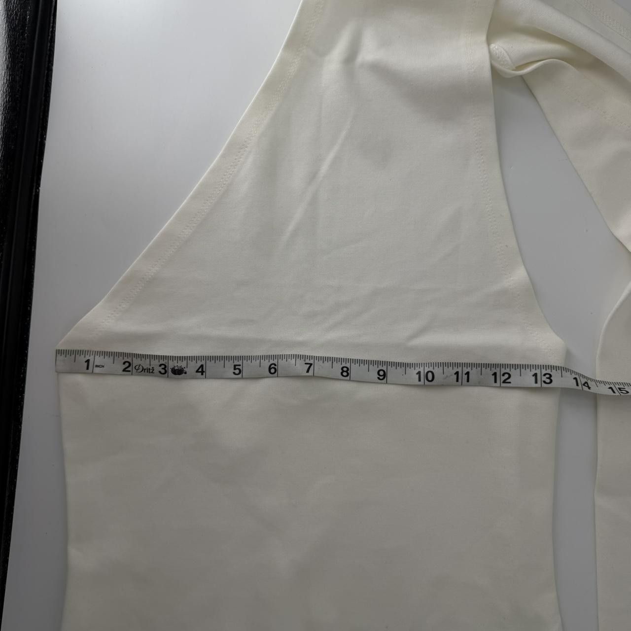 The Unbranded Brand Marcella Manhattan One Shoulder White Size S / US 4 / IT 40 - 5 Thumbnail
