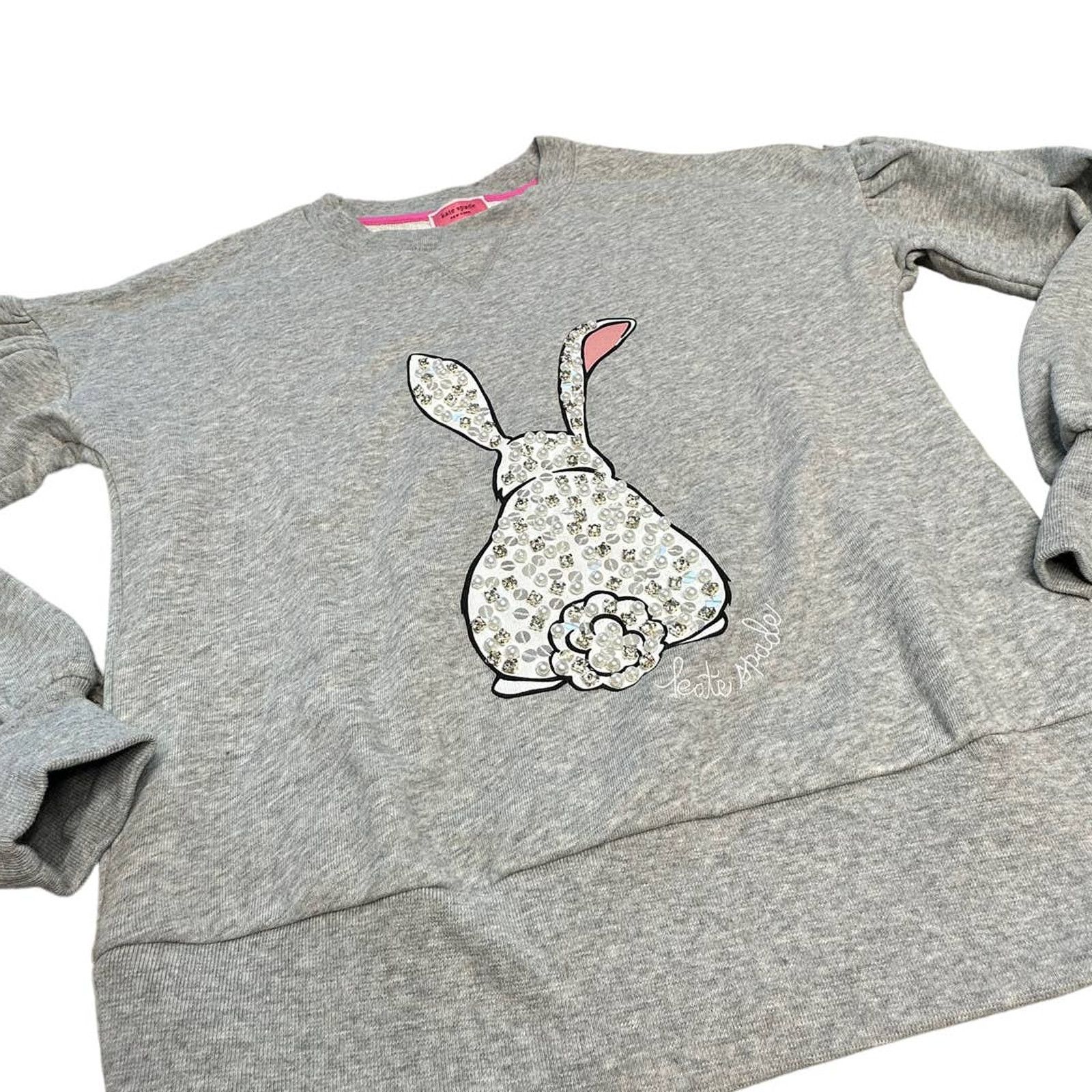 Kate Spade Kate Spade Embellished Bunny Casual Sweatshirt Medium Size M / US 6-8 / IT 42-44 - 3 Thumbnail