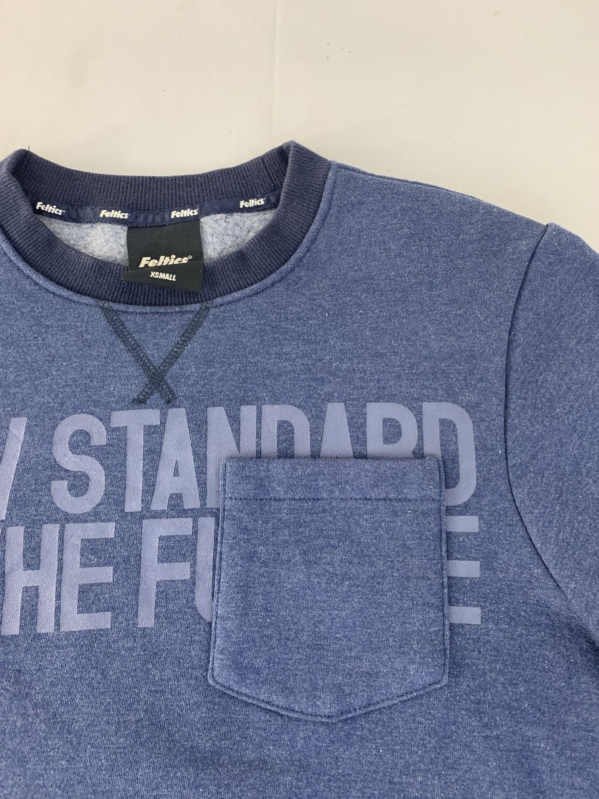 Japanese Brand Feltics Standard Of The Future Pocket Pullover Sweatshirt Size US S / EU 44-46 / 1 - 4 Thumbnail