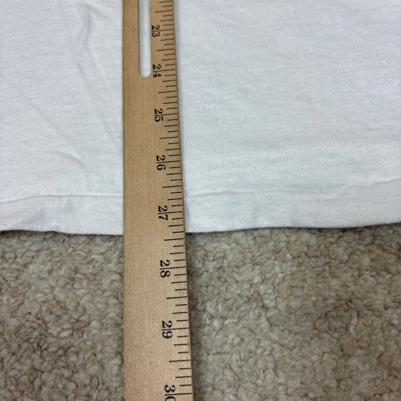 Hanes × Vintage VTG 70s Hanes Blank Poly Cotton Single Stitch Shirt Men's L Size US L / EU 52-54 / 3 - 5 Thumbnail