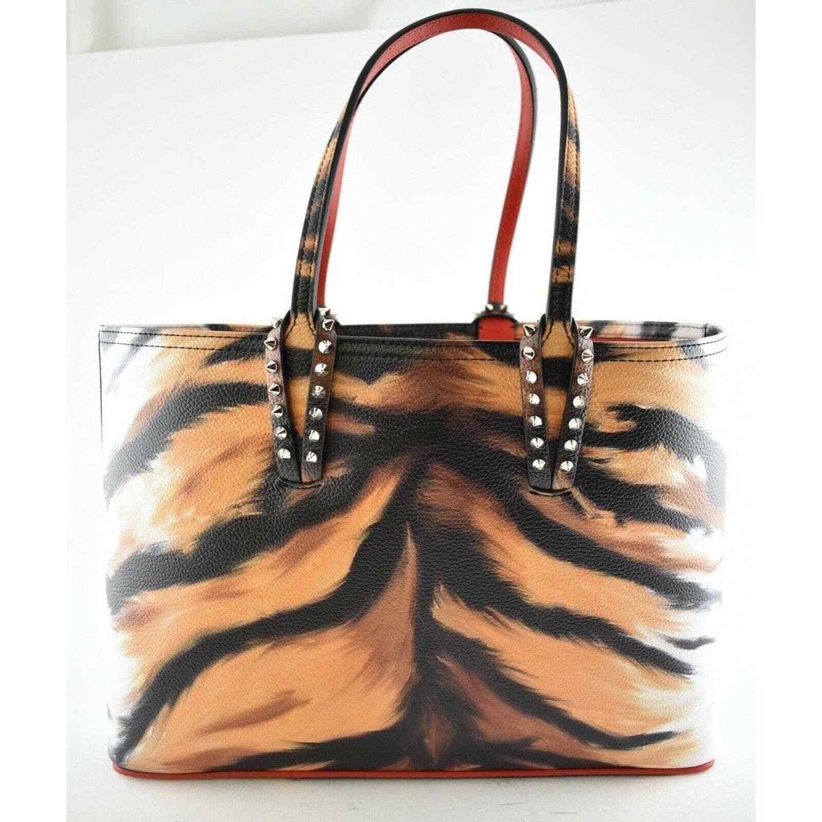 Christian Louboutin Christian Louboutin Cabata Bengale Leather Tote Shoulder Bag Size ONE SIZE - 2 Thumbnail