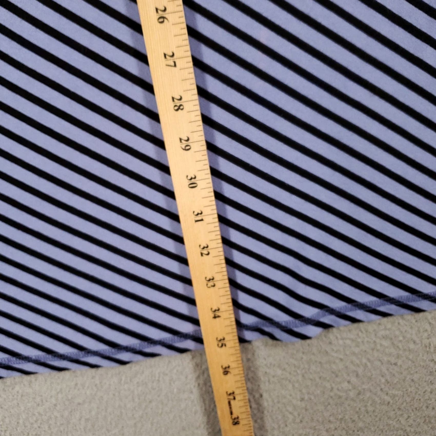 Habitat Habitat Maxi Skirt Womens Size Large Purple Black Stripes Long Stretch Skirt Bohemian Vintage No Size 36" / US 14 / IT 50 - 3 Thumbnail