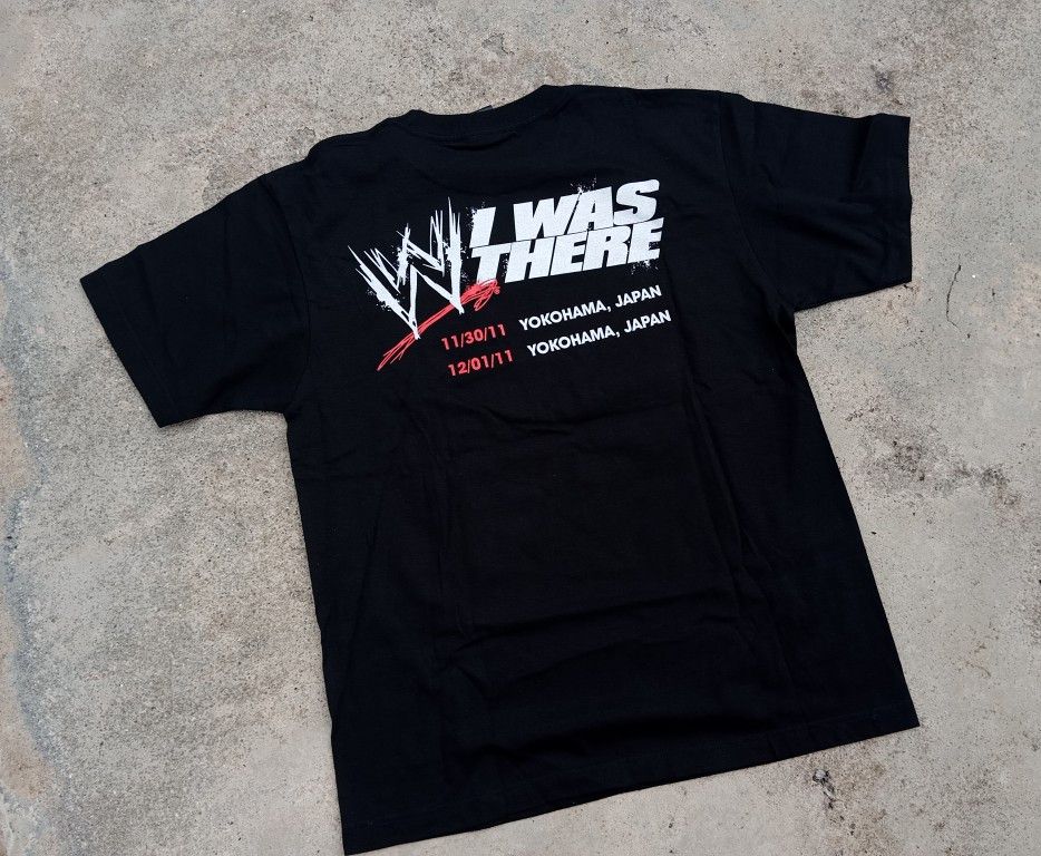 WWE NEW Unworn WWE 2011 Japan Tour Tshirt 💪🎌 Size US L / EU 52-54 / 3 - 5 Thumbnail