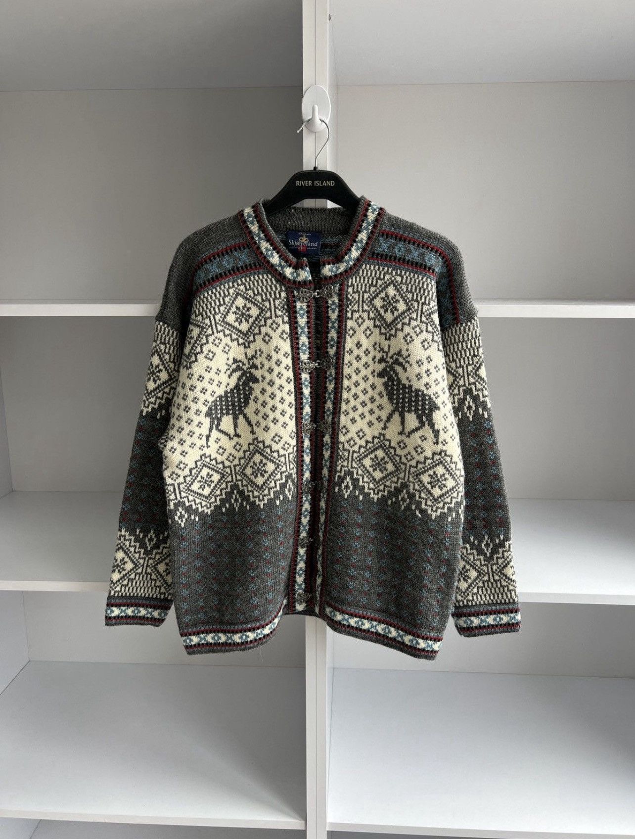 Other Vintage Skjaeveland of Norway Cardigan Sweater Wool Size US S / EU 44-46 / 1 - 1 Thumbnail