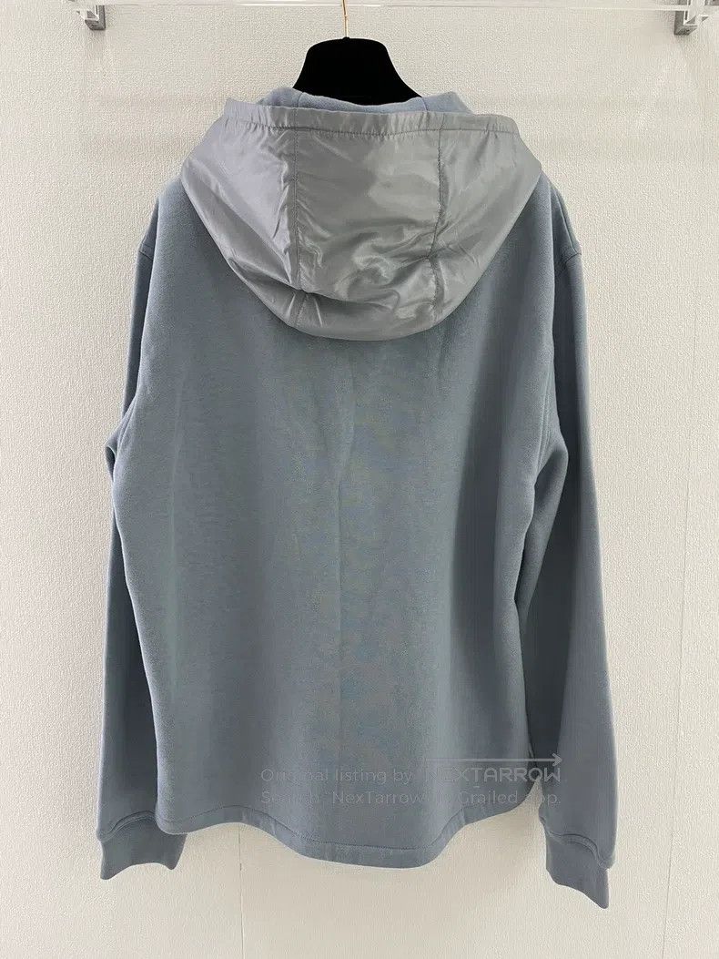 Hermes Hermes 2022 Autumn/Winter Blue Patchwork Hoodie Size US S / EU 44-46 / 1 - 2 Thumbnail