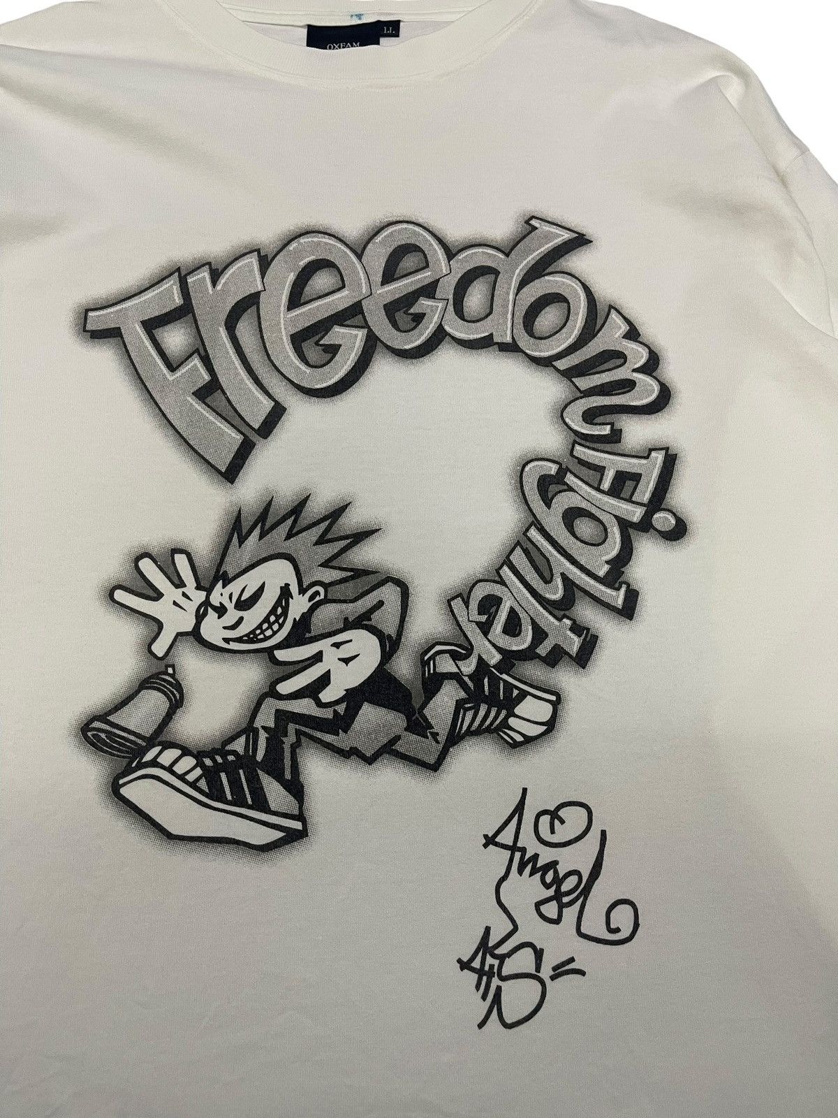 Blind Skateboards Y2K Oxfam Freedom Fighters Skate Longsleeve Tee Size US L / EU 52-54 / 3 - 2 Thumbnail