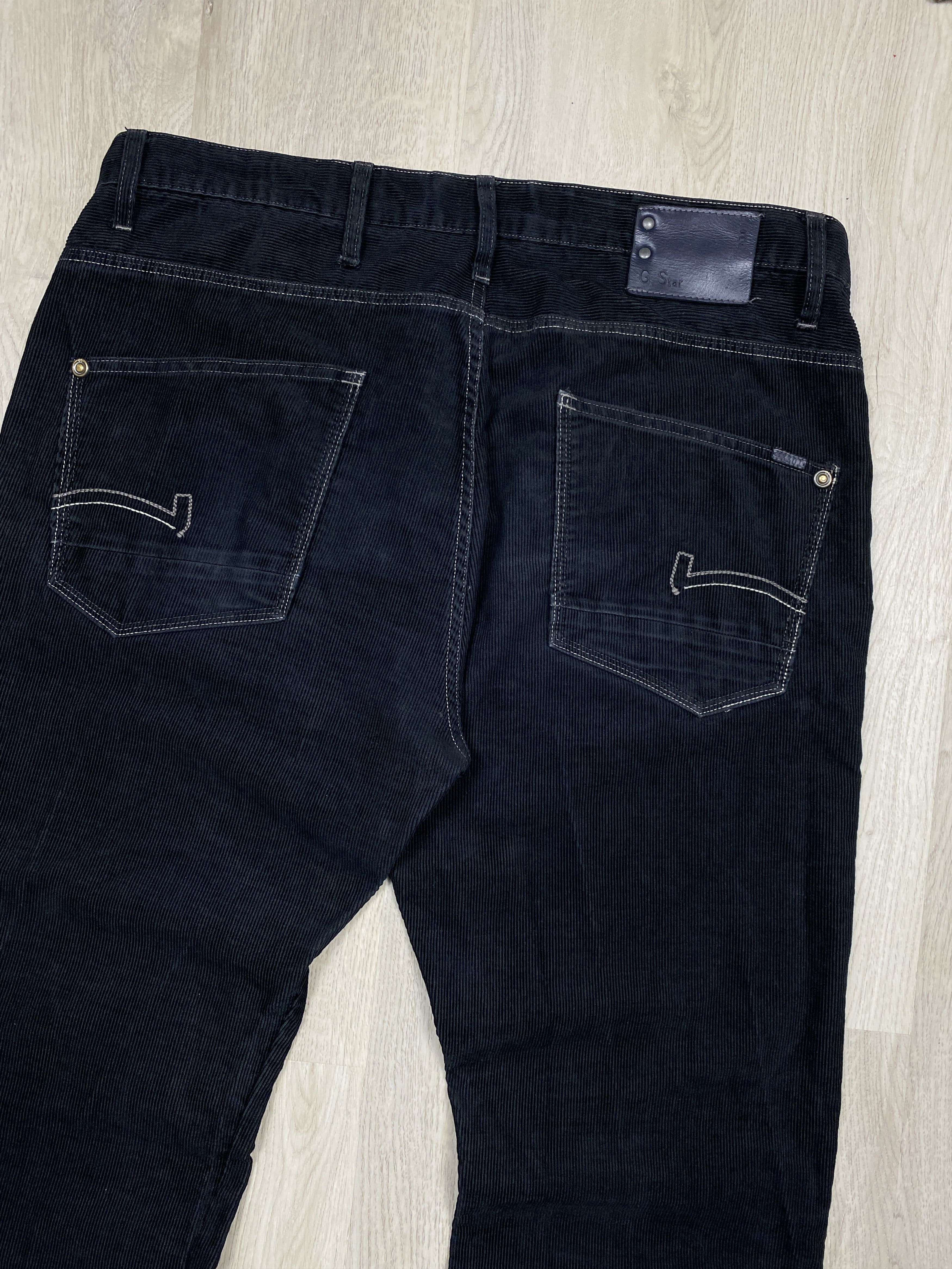 G-Star G Star Raw Vintage Mens Coder Straight Denim Pants Jeans Size US 38 / EU 54 - 9 Thumbnail