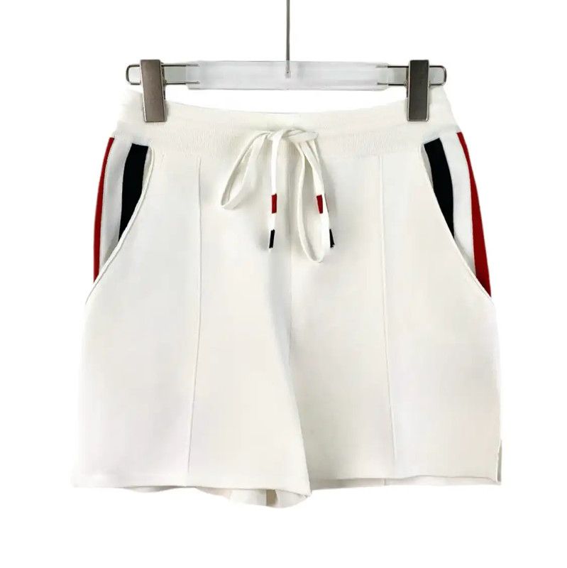 Thom Browne Thom Browne Women's White Casual Shorts 0089 Size 23" - 1 Thumbnail