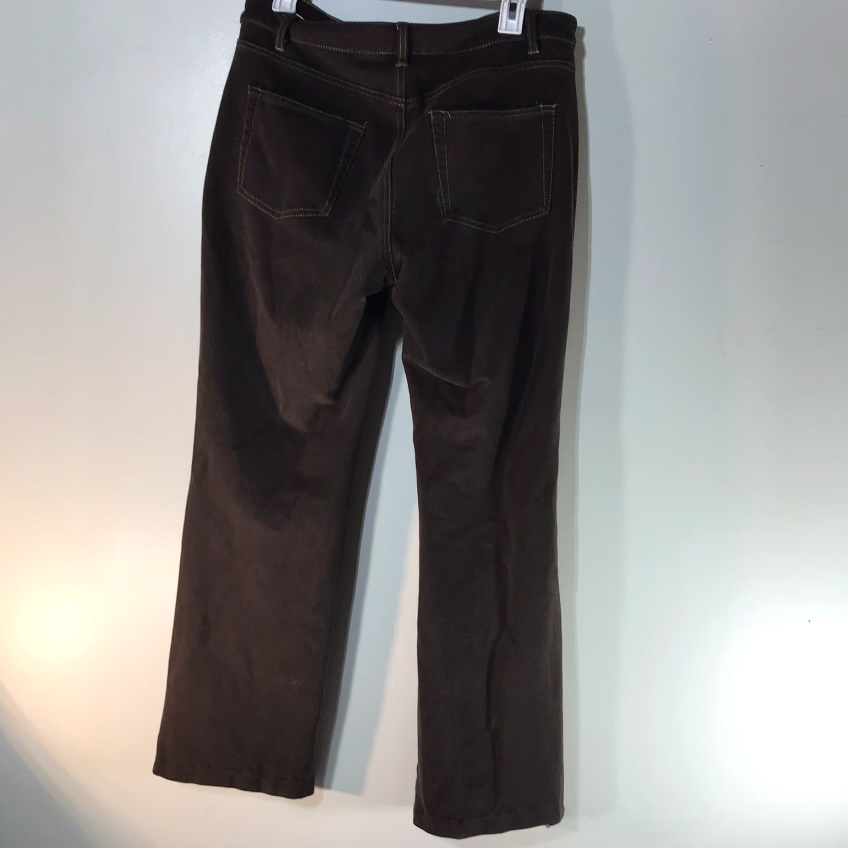 Coldwater Creek Coldwater Creek Brown Soft Stretch Chino Pants Womens Size 12 Regular Bootcut Size 34" / US 12 / IT 48 - 5 Thumbnail
