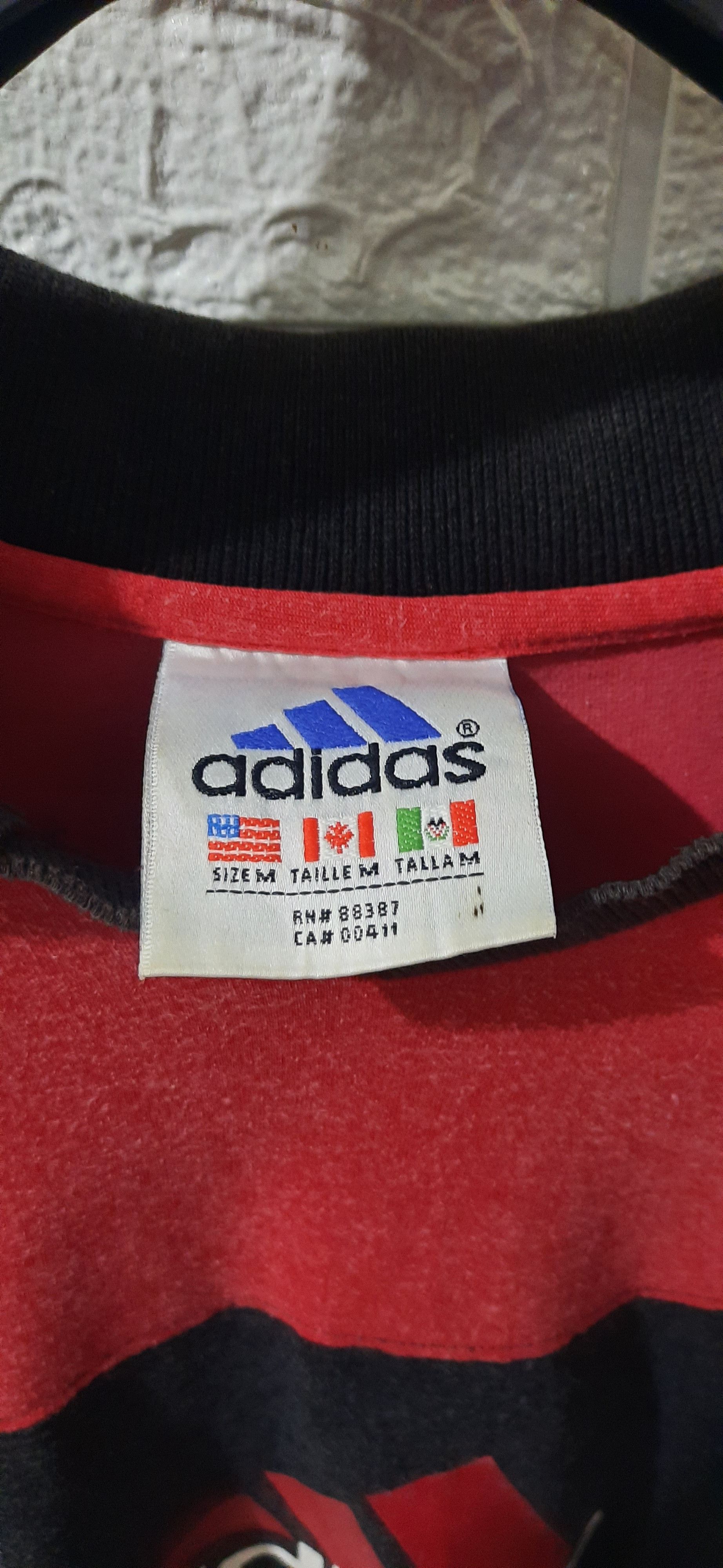 Adidas Adidas Vintage Polo Shirt Size US L / EU 52-54 / 3 - 5 Thumbnail