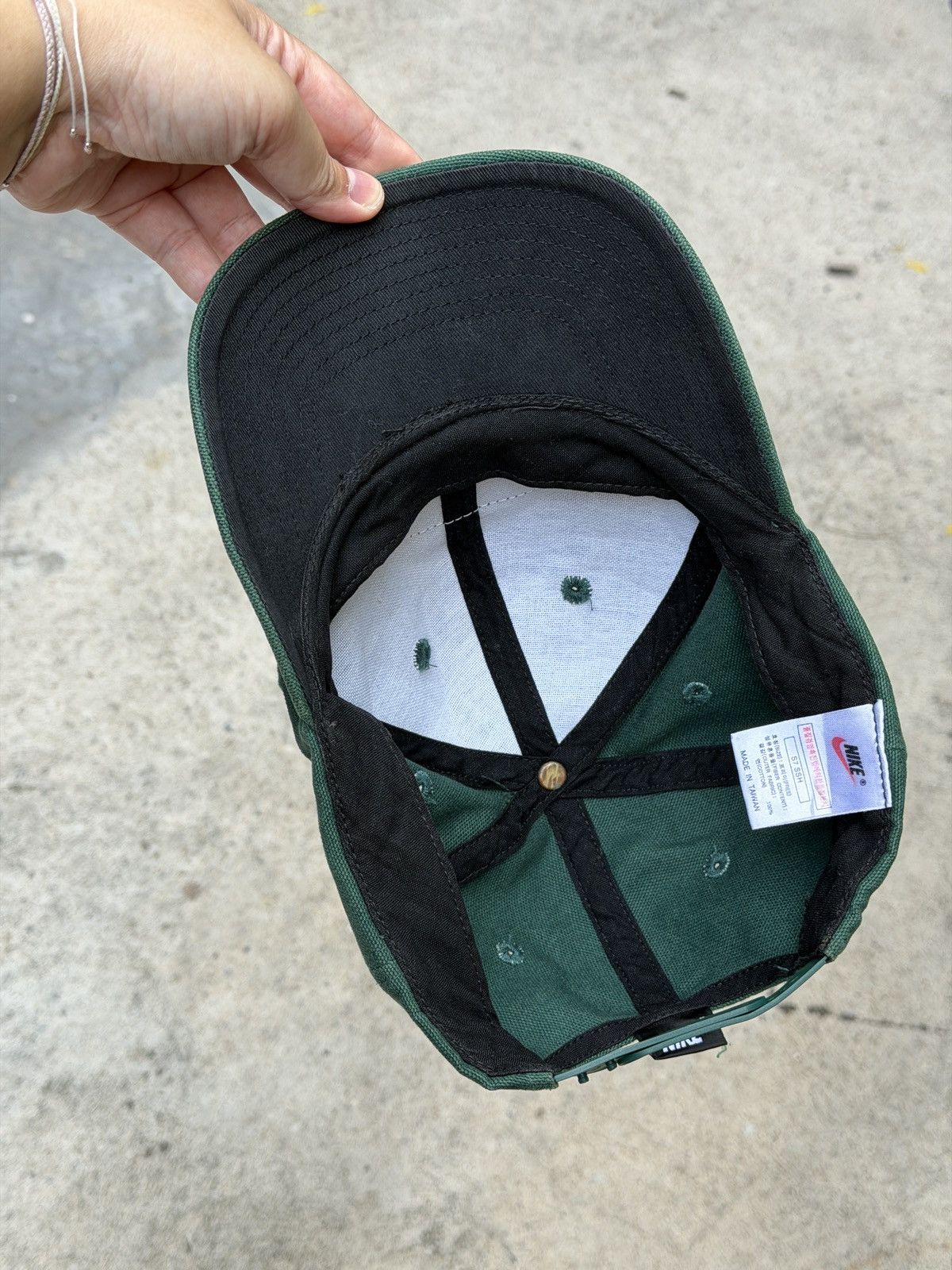 Nike Vintage Nike N-Logo Reflective 90's Cap Size ONE SIZE - 6 Thumbnail