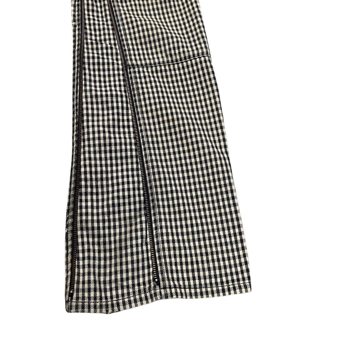 Hysteric Glamour OZONE ROCKS Checked Flare Pants Long zipper Size US 30 / EU 46 - 11 Thumbnail