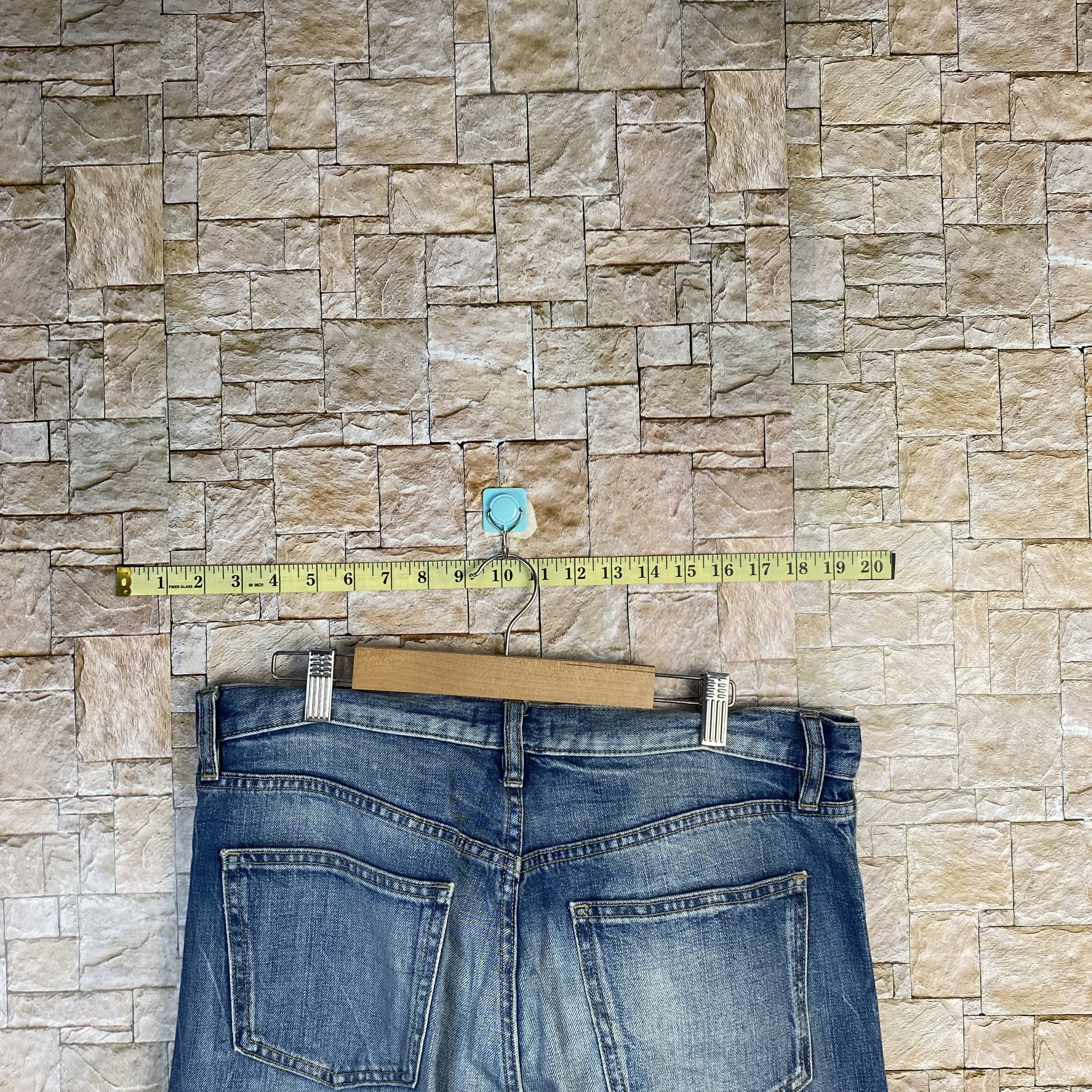Uniqlo Uniqlo Blue japan vintage faded Denim Pants #7586 Size US 33 - 18 Thumbnail