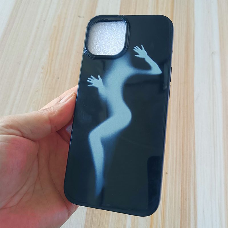 Designer × Other Funny Girl Art Personality IPhone 16 Plus Cover Case Size ONE SIZE - 3 Thumbnail