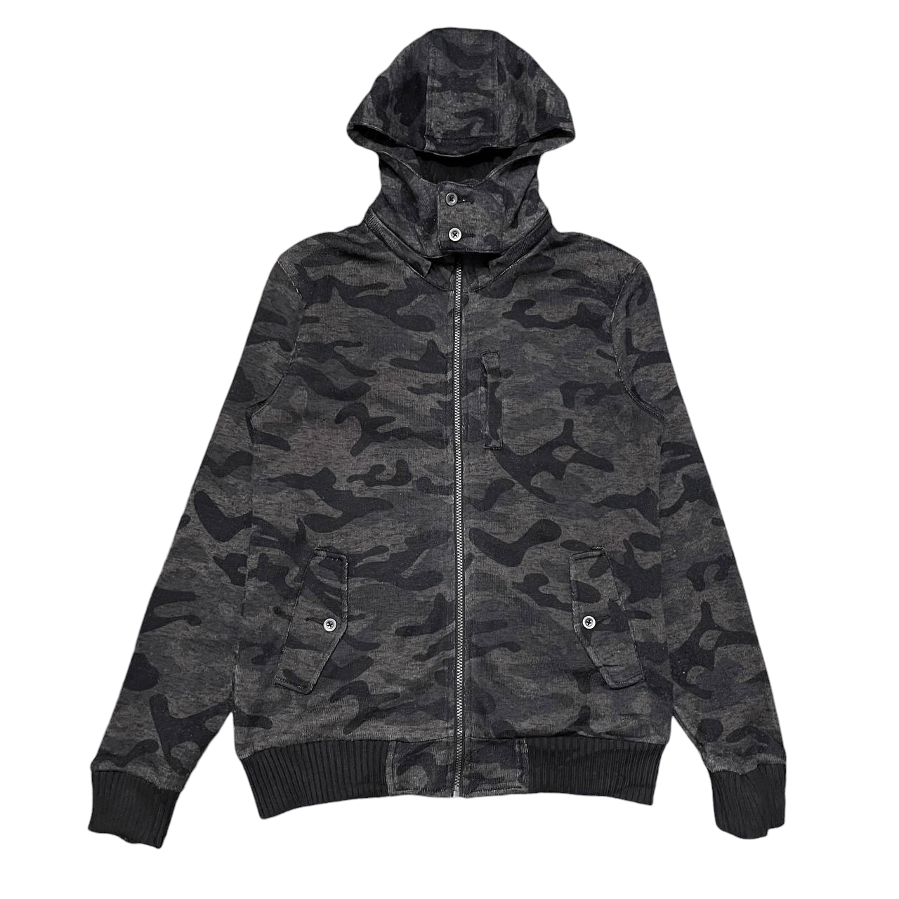 Vintage In The Attic Camo Hooded Jacket