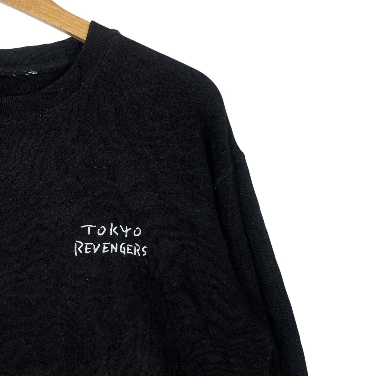 Vintage Tokyo Revengers Anime Sweatshirt Black Japanese Manga Size US M / EU 48-50 / 2 - 3 Thumbnail