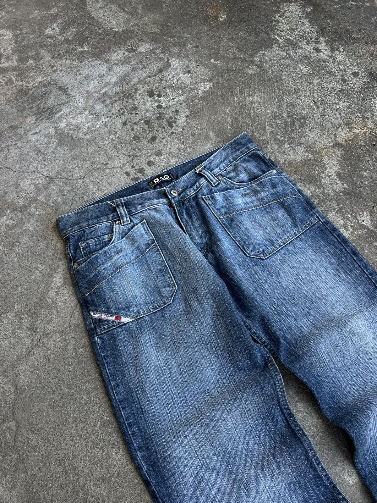 Dolce & Gabbana Crazy Vintage Dolce Gabbana Shorts Bridge Baggy Y2k Big Logo Size US 34 / EU 50 - 4 Thumbnail