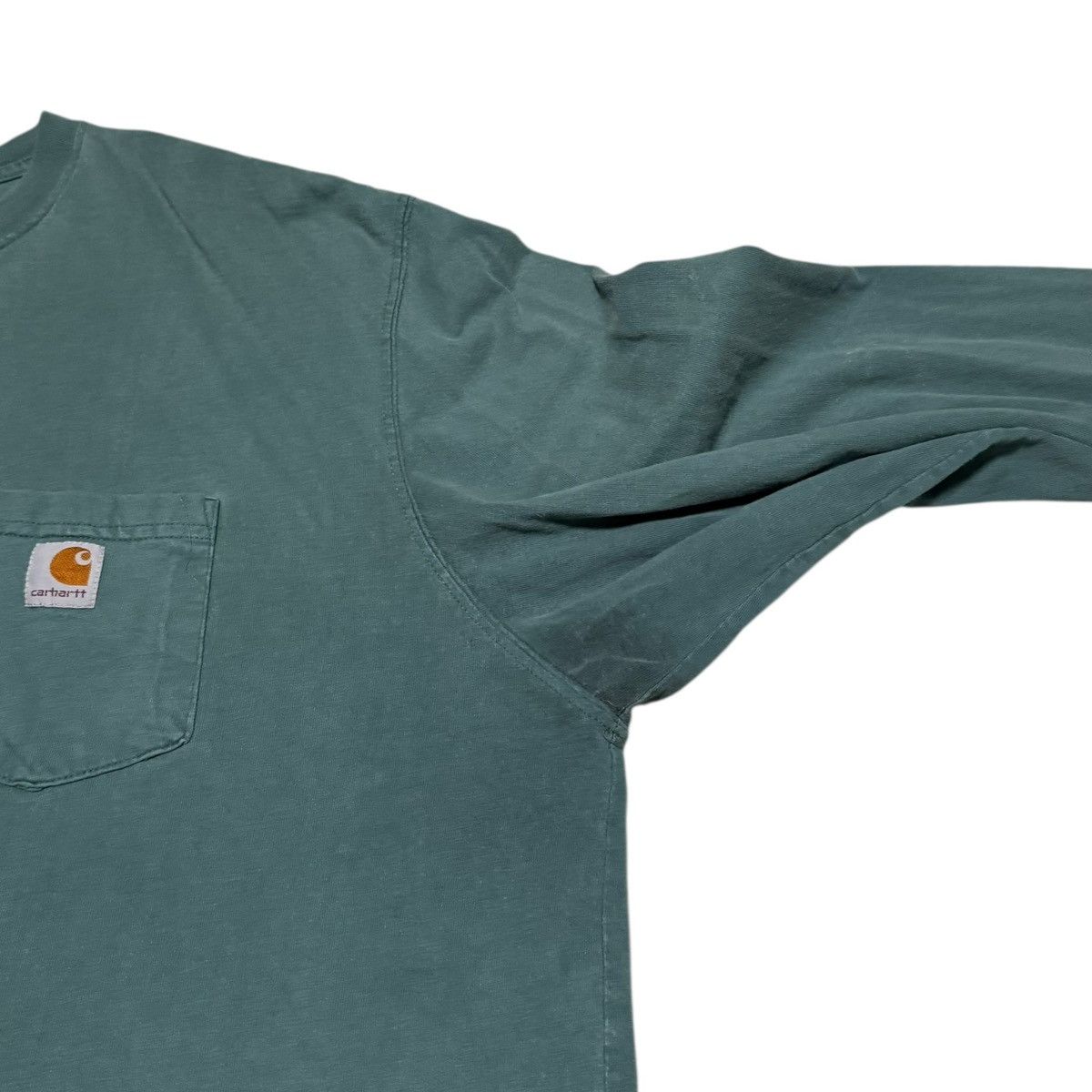 Carhartt Carhartt Distressed Cotton Long Sleeve Shirt Men's 2XL Size US XXL / EU 58 / 5 - 4 Thumbnail