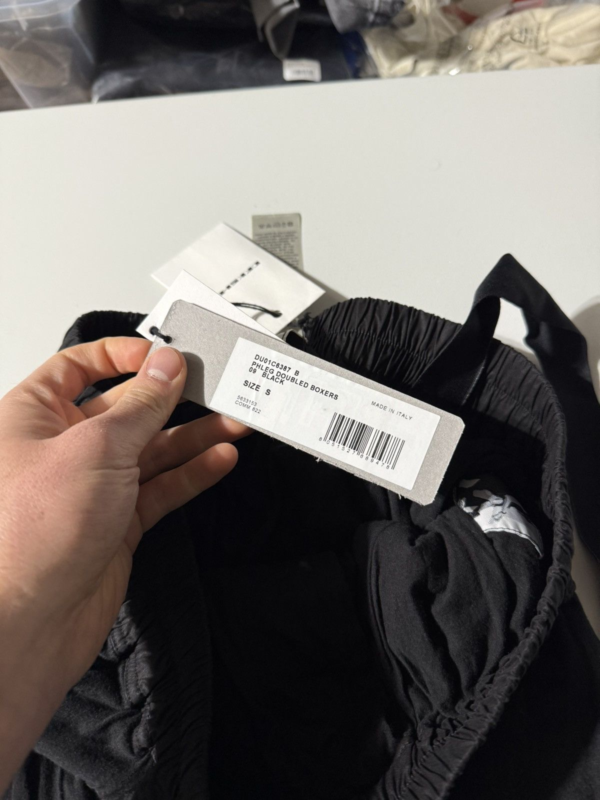Rick Owens Phleg Doubled Layer Boxer Shorts Size US 30 / EU 46 - 10 Thumbnail