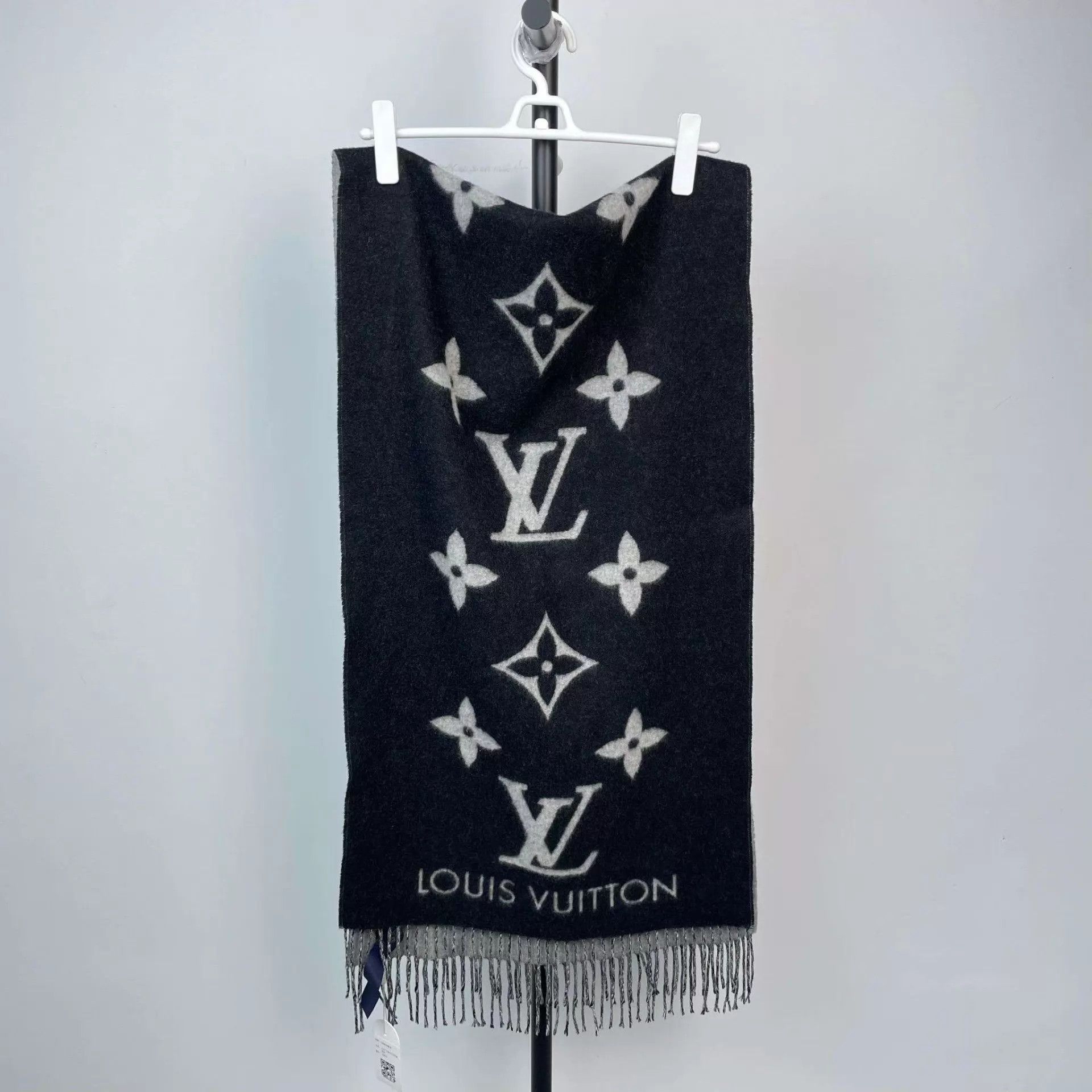 Louis Vuitton LV 98 new colorblock wool scarf 170x45 Size ONE SIZE - 2 Thumbnail